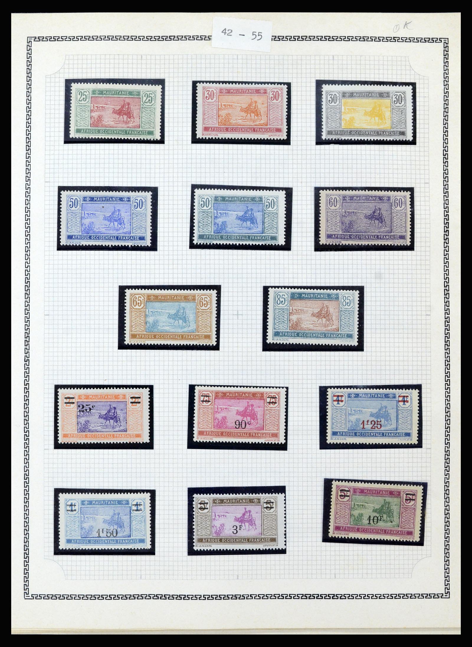 37175 275 - Postzegelverzameling 37175 Franse koloniën 1880-1974.