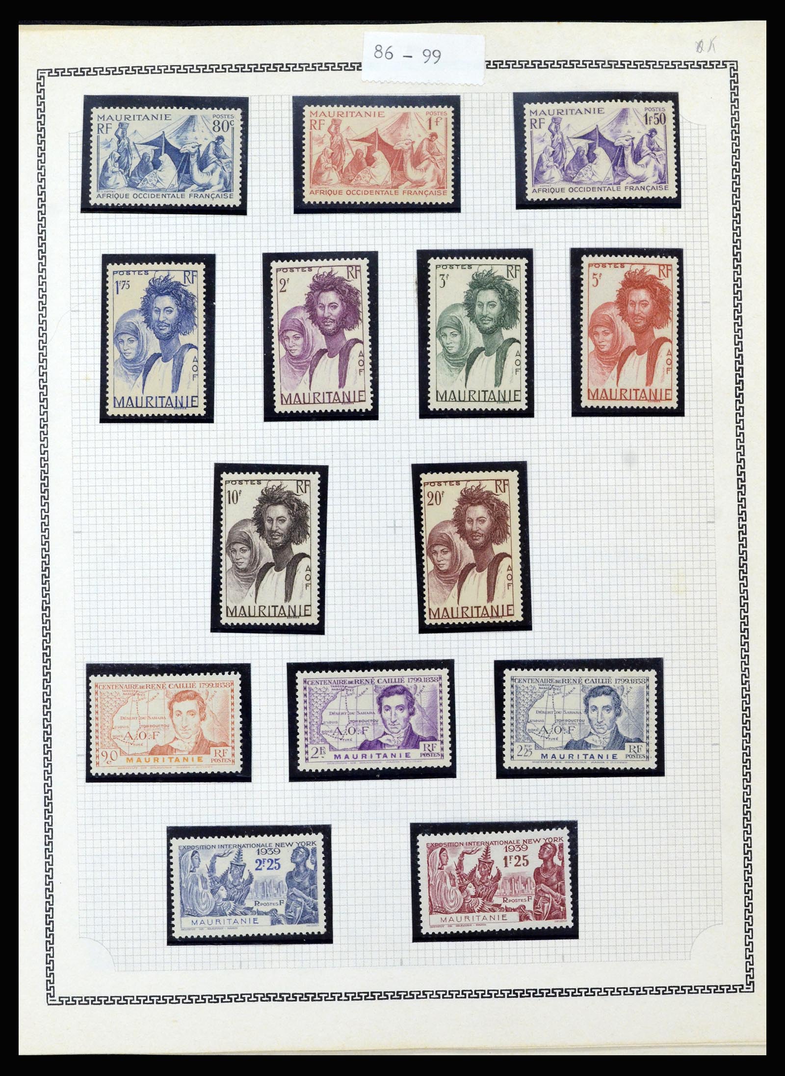 37175 279 - Postzegelverzameling 37175 Franse koloniën 1880-1974.
