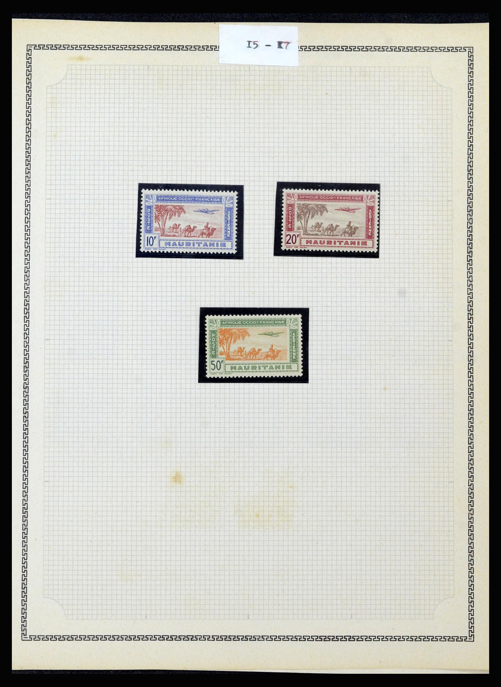 37175 284 - Postzegelverzameling 37175 Franse koloniën 1880-1974.