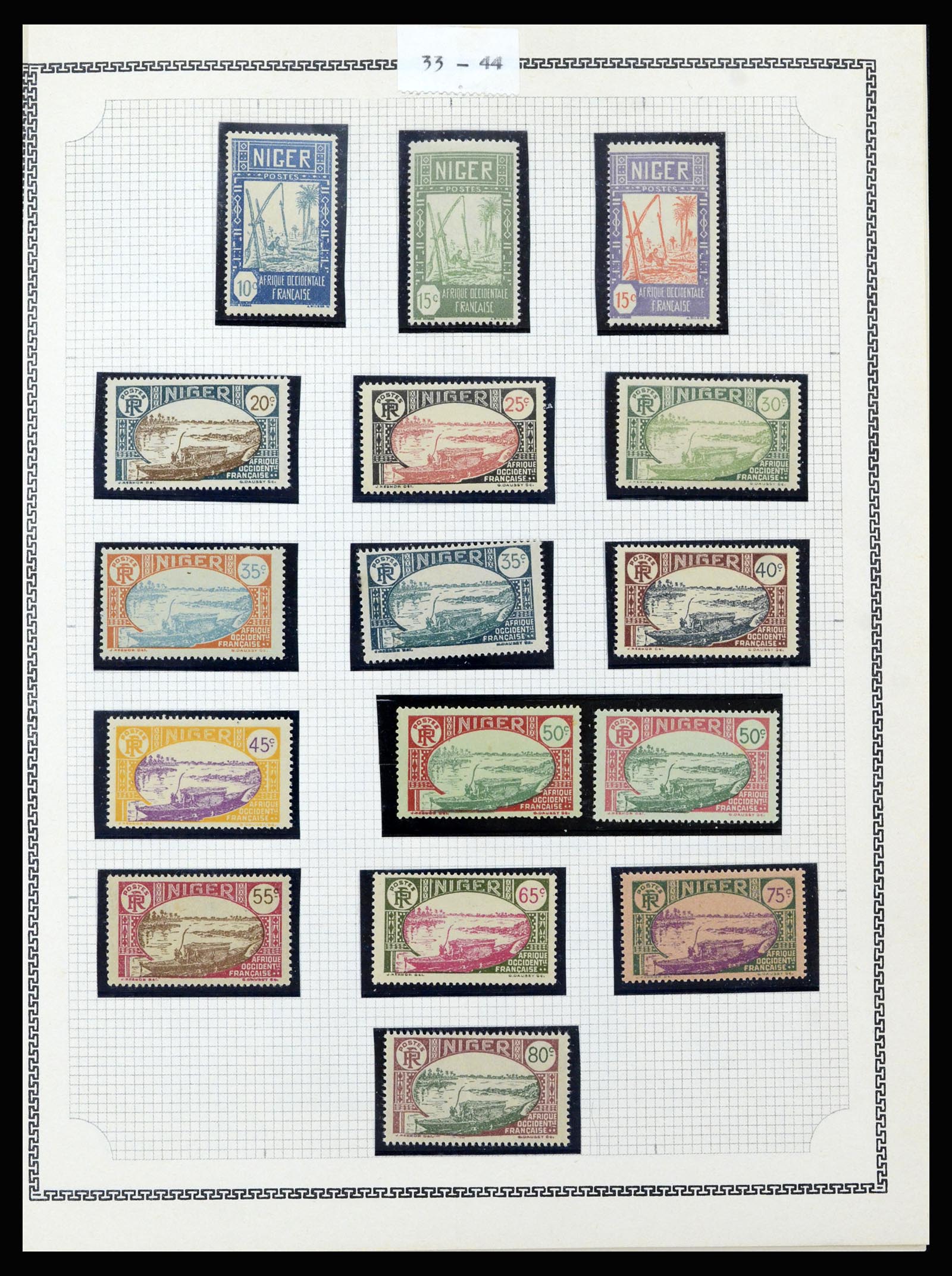 37175 288 - Postzegelverzameling 37175 Franse koloniën 1880-1974.