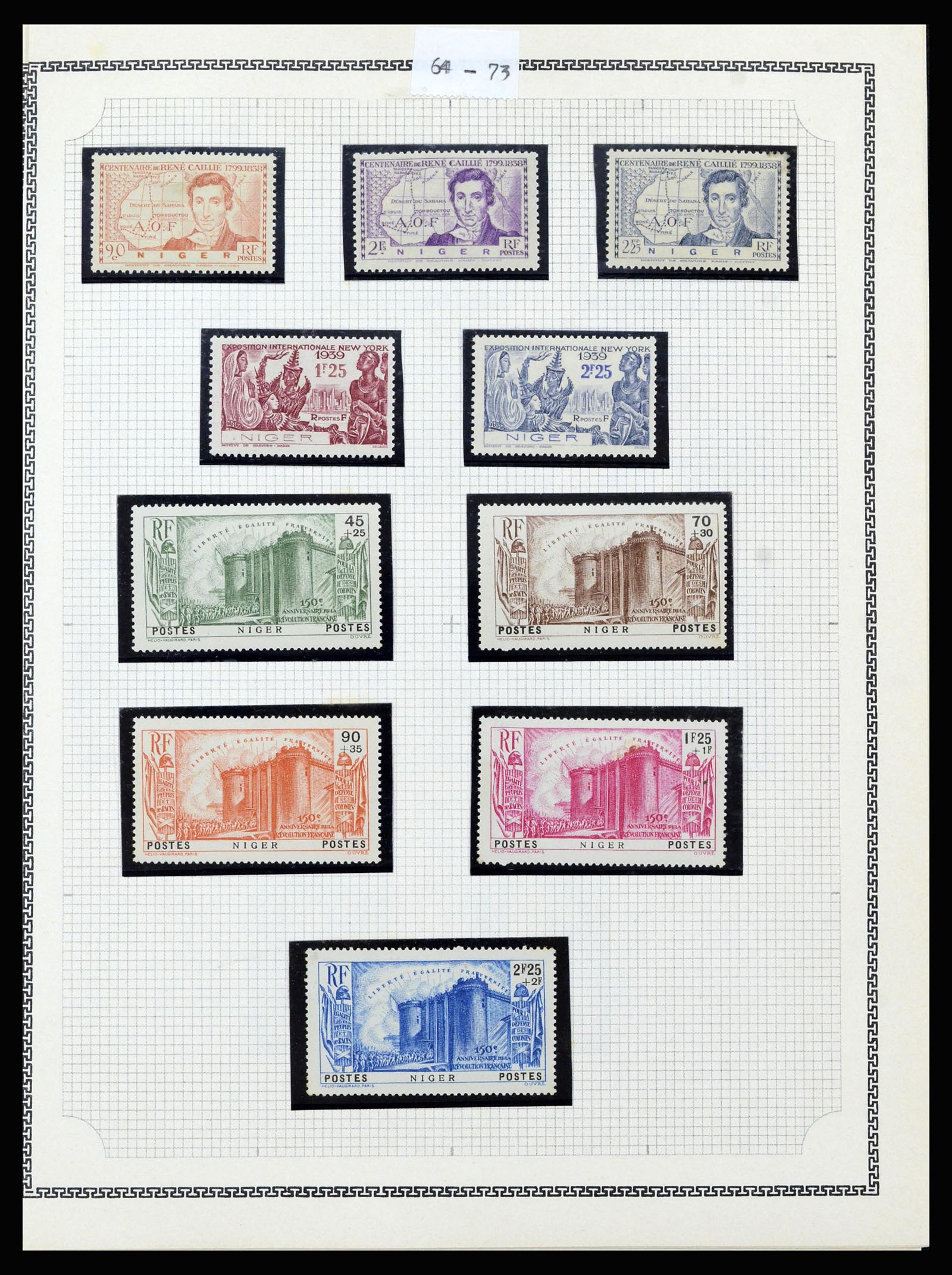 37175 291 - Postzegelverzameling 37175 Franse koloniën 1880-1974.