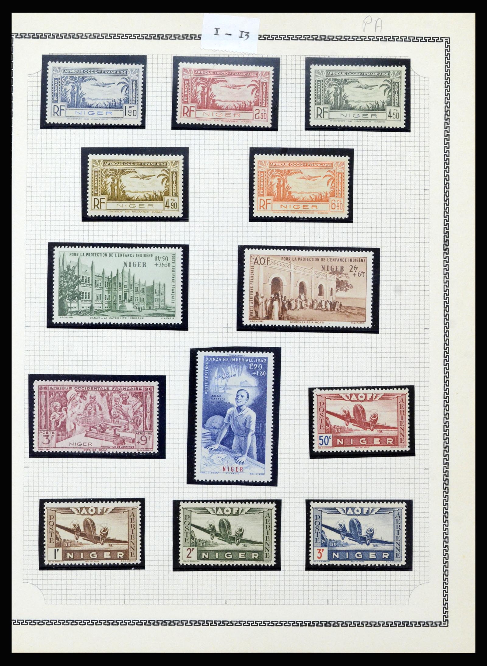 37175 294 - Postzegelverzameling 37175 Franse koloniën 1880-1974.