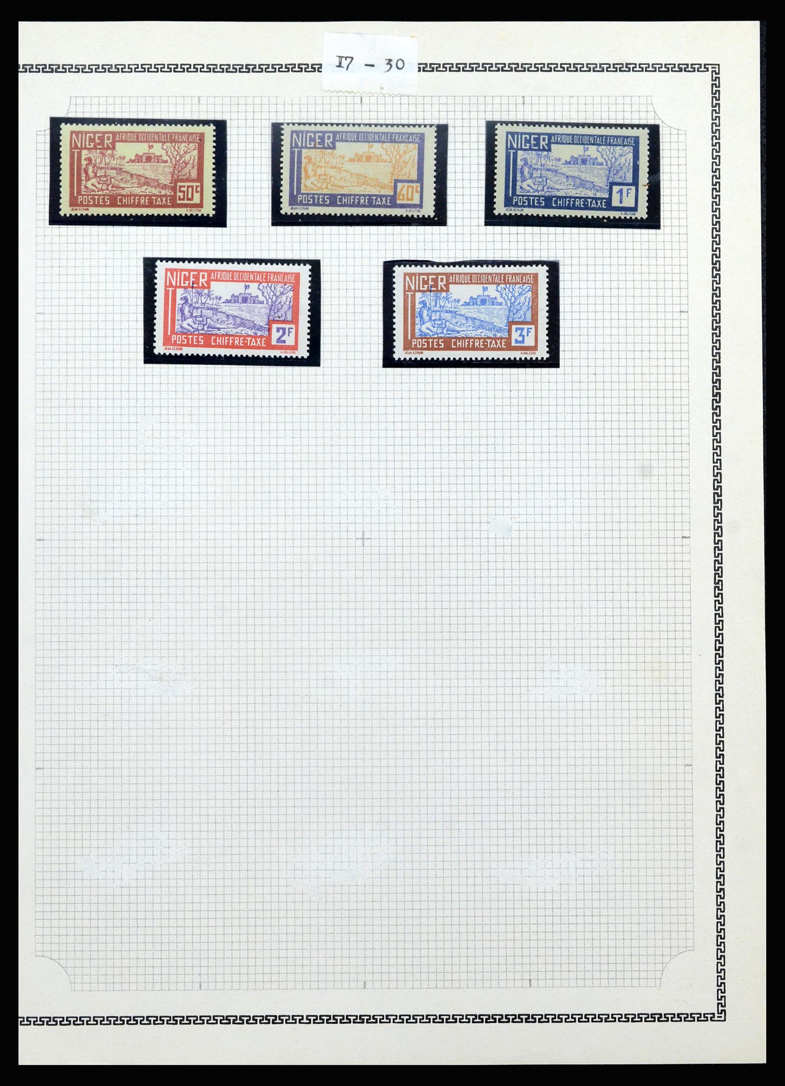37175 297 - Postzegelverzameling 37175 Franse koloniën 1880-1974.