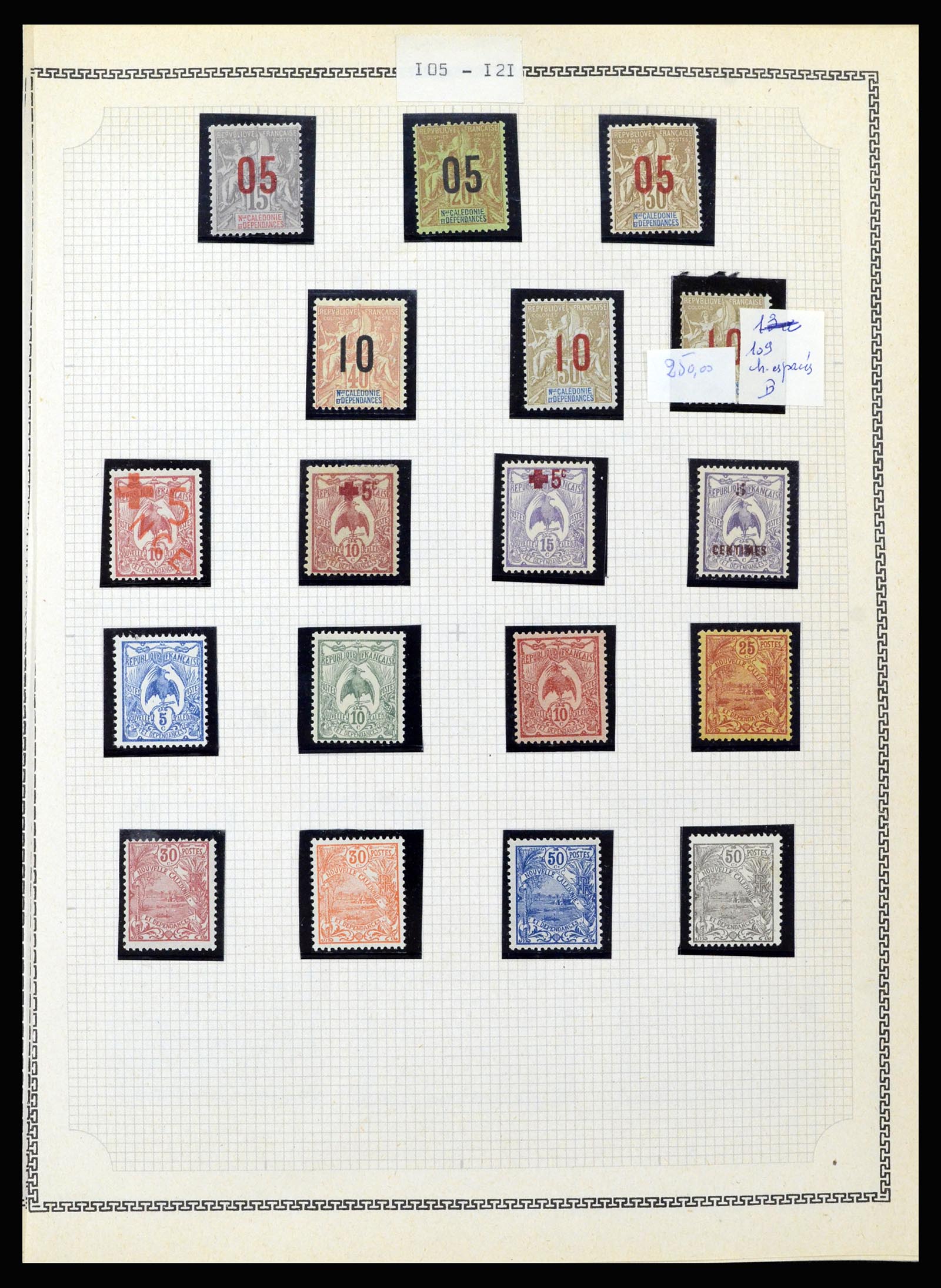 37175 302 - Postzegelverzameling 37175 Franse koloniën 1880-1974.