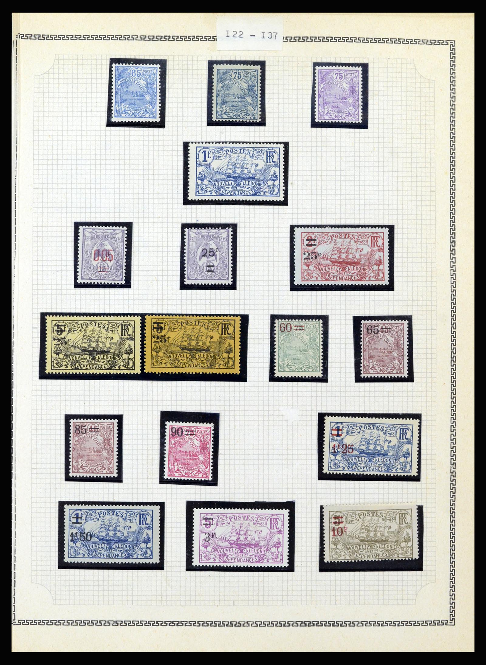 37175 303 - Postzegelverzameling 37175 Franse koloniën 1880-1974.