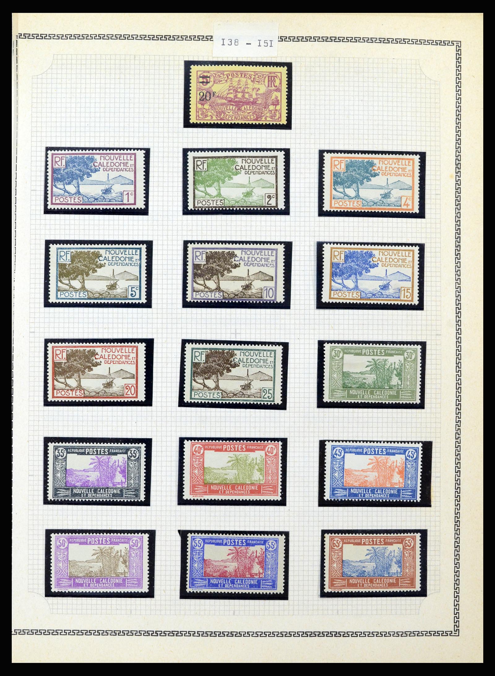 37175 304 - Postzegelverzameling 37175 Franse koloniën 1880-1974.