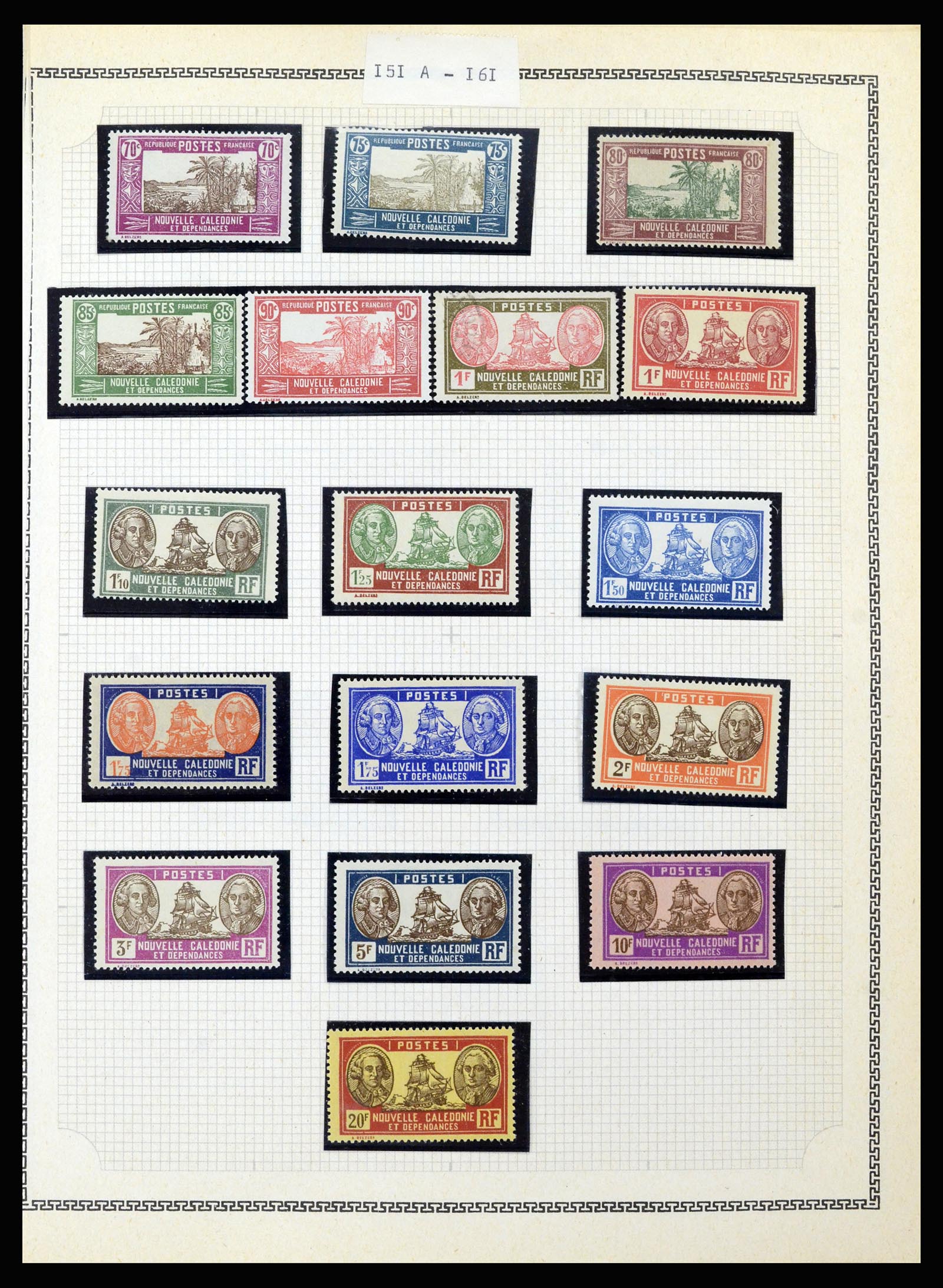 37175 305 - Postzegelverzameling 37175 Franse koloniën 1880-1974.