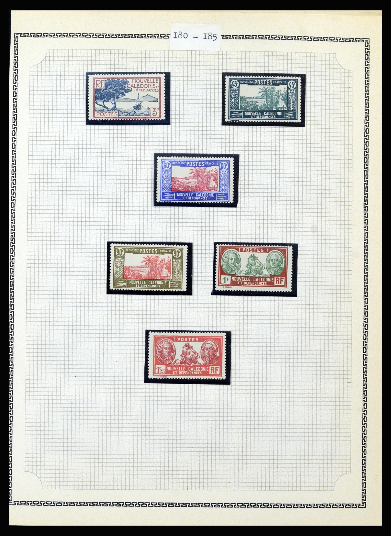 37175 308 - Postzegelverzameling 37175 Franse koloniën 1880-1974.