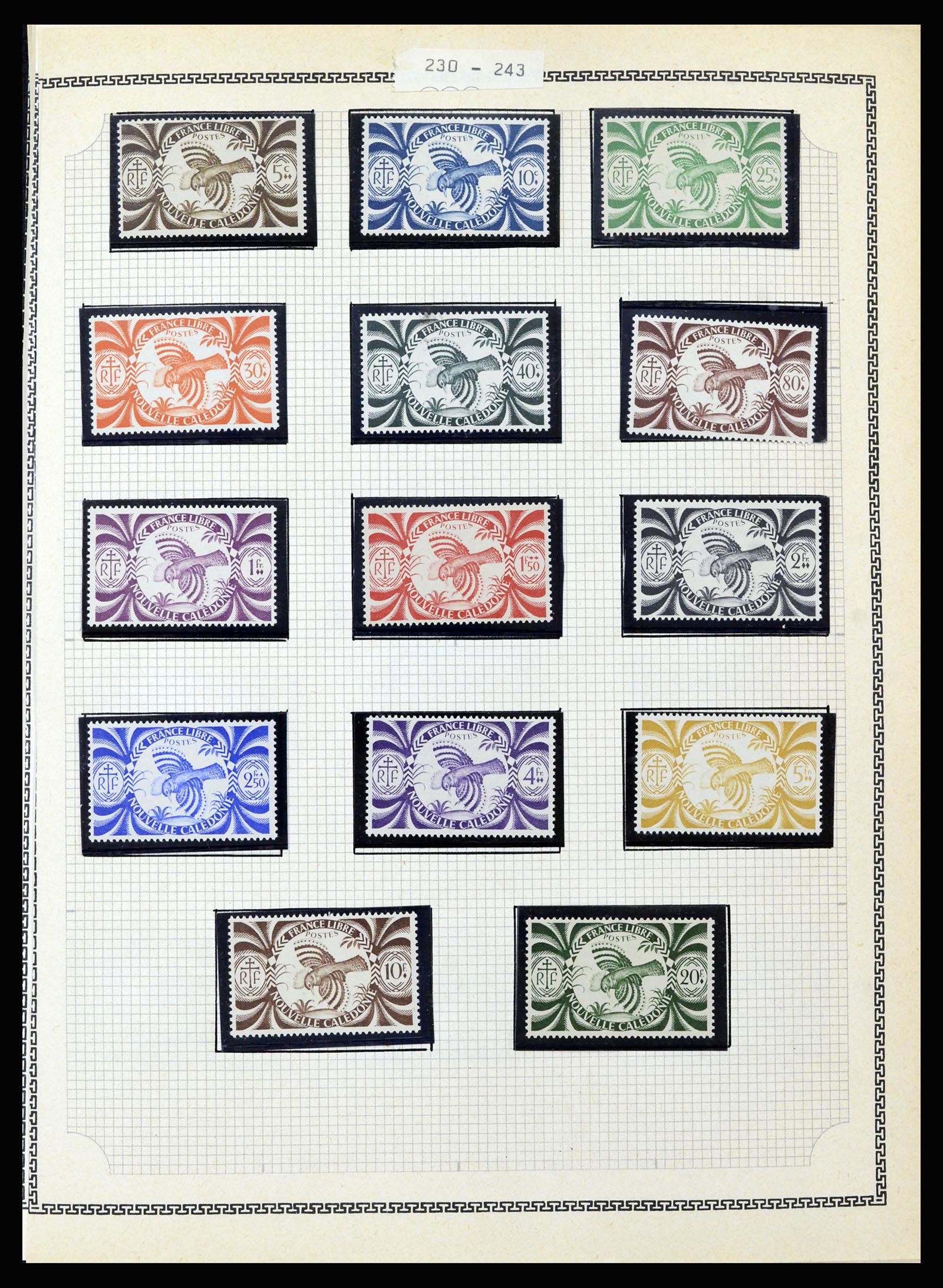 37175 310 - Postzegelverzameling 37175 Franse koloniën 1880-1974.