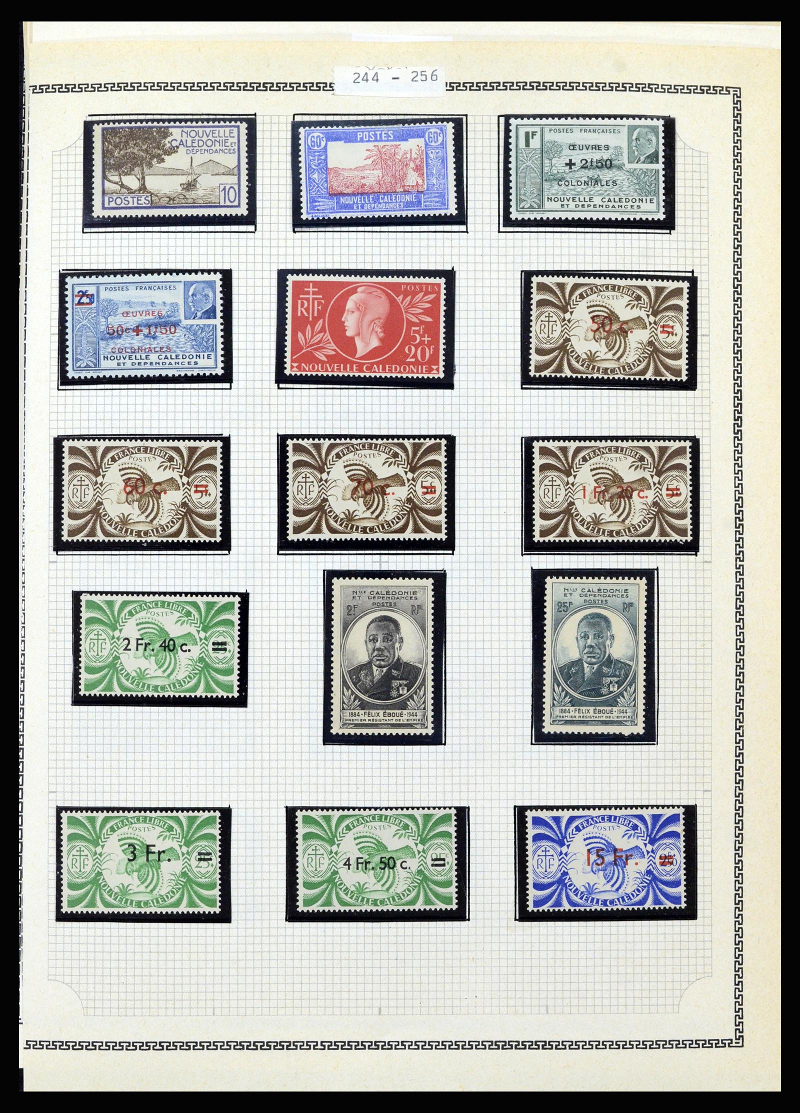 37175 311 - Postzegelverzameling 37175 Franse koloniën 1880-1974.