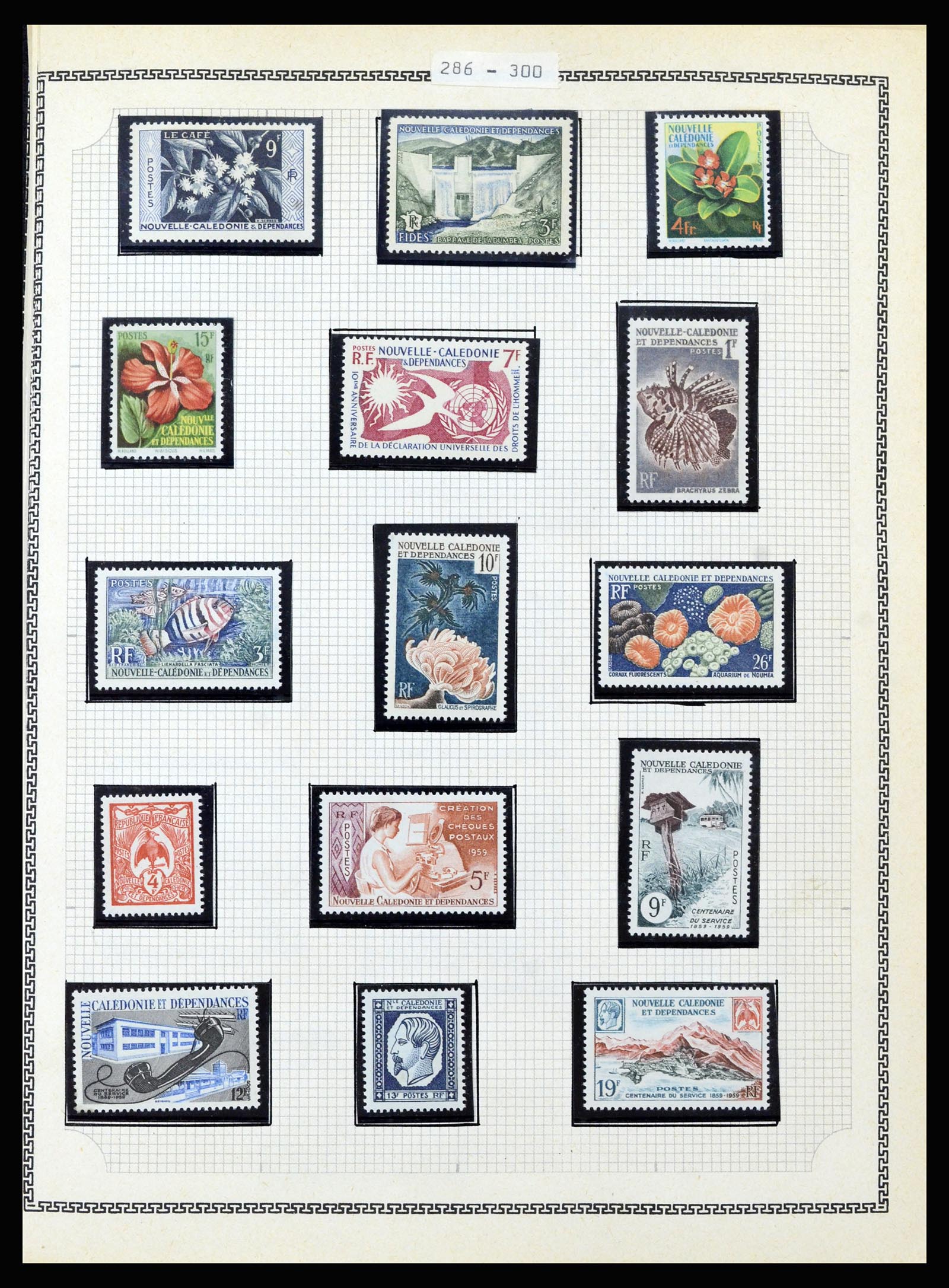 37175 314 - Postzegelverzameling 37175 Franse koloniën 1880-1974.