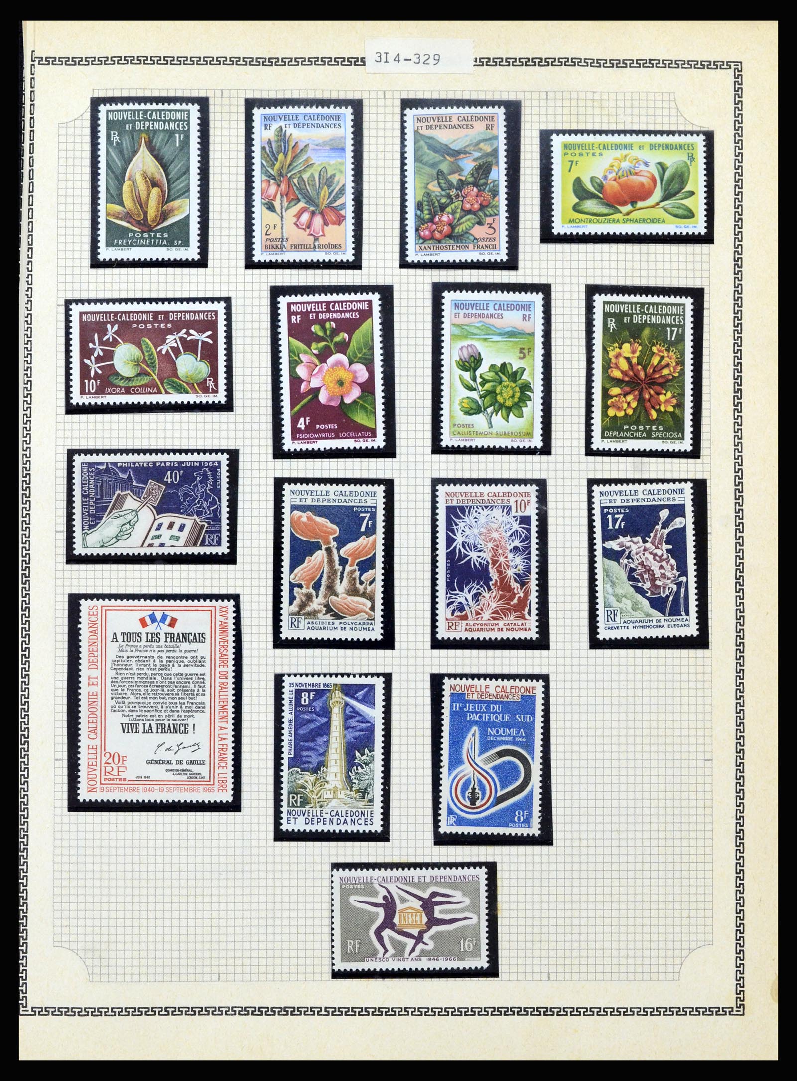 37175 316 - Postzegelverzameling 37175 Franse koloniën 1880-1974.