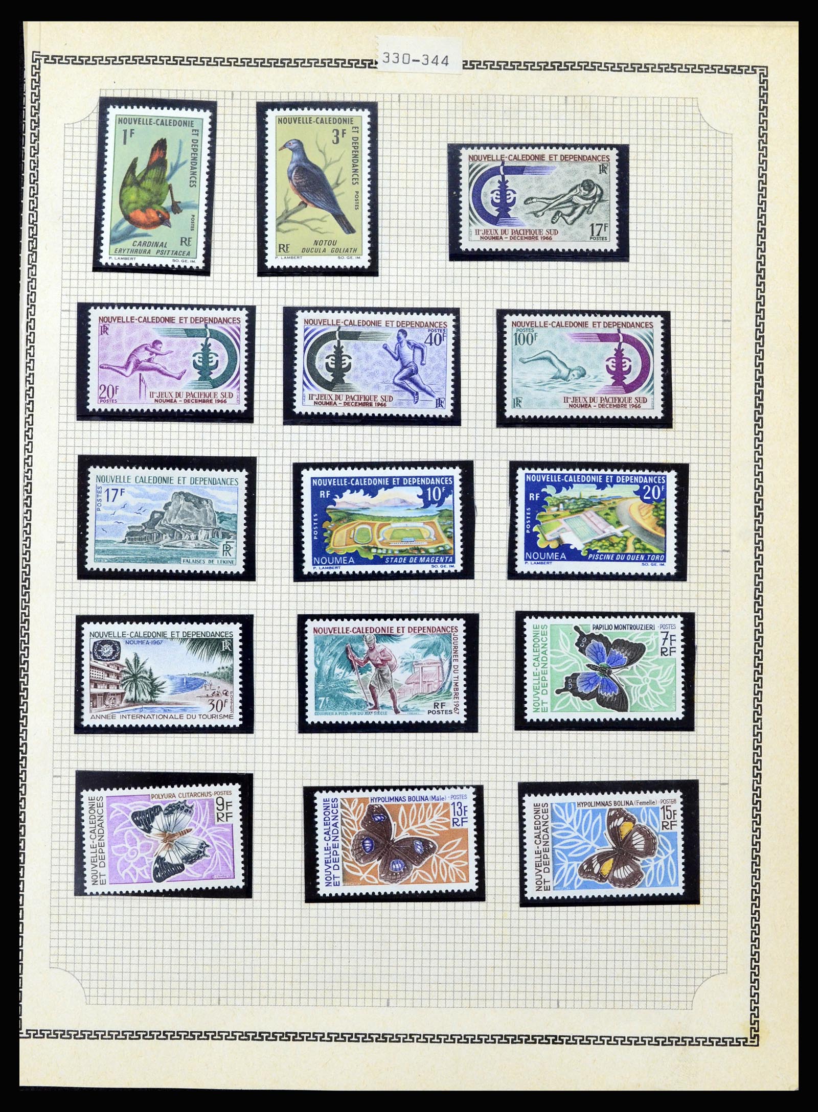 37175 317 - Postzegelverzameling 37175 Franse koloniën 1880-1974.