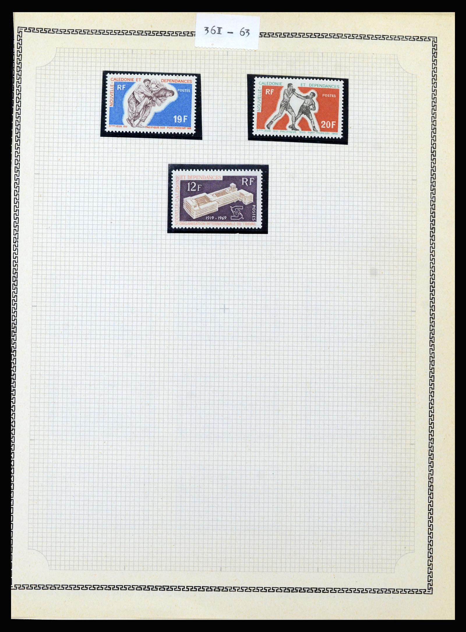 37175 319 - Postzegelverzameling 37175 Franse koloniën 1880-1974.