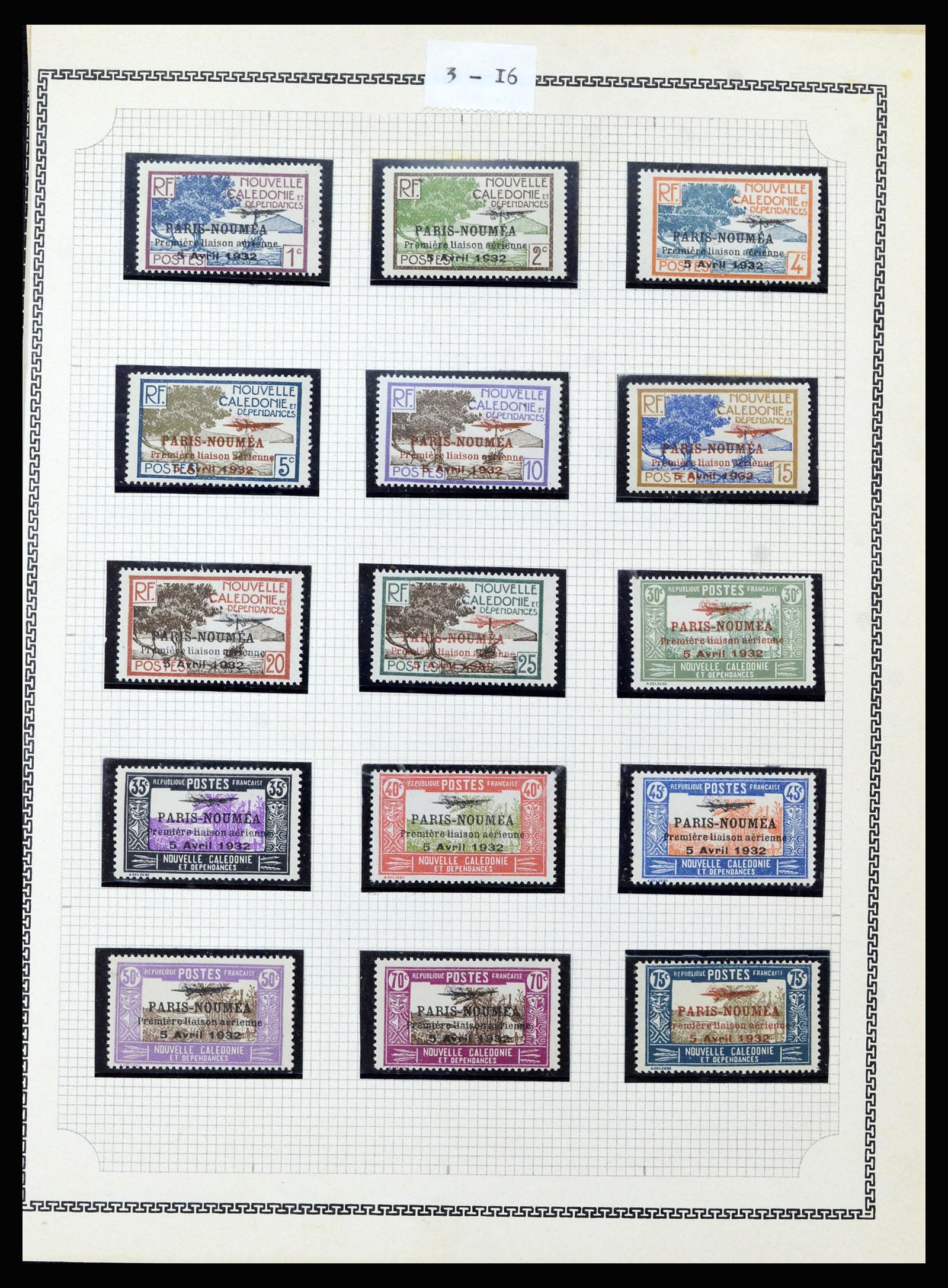 37175 320 - Postzegelverzameling 37175 Franse koloniën 1880-1974.