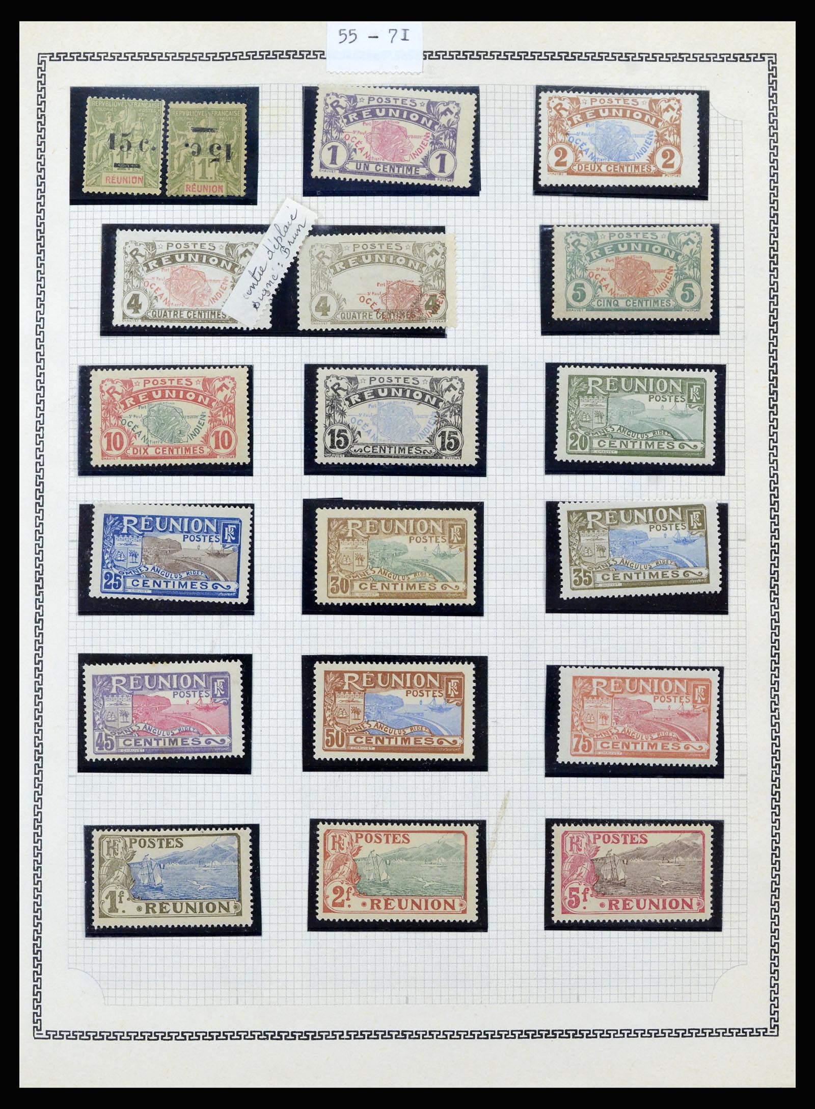 37175 355 - Postzegelverzameling 37175 Franse koloniën 1880-1974.