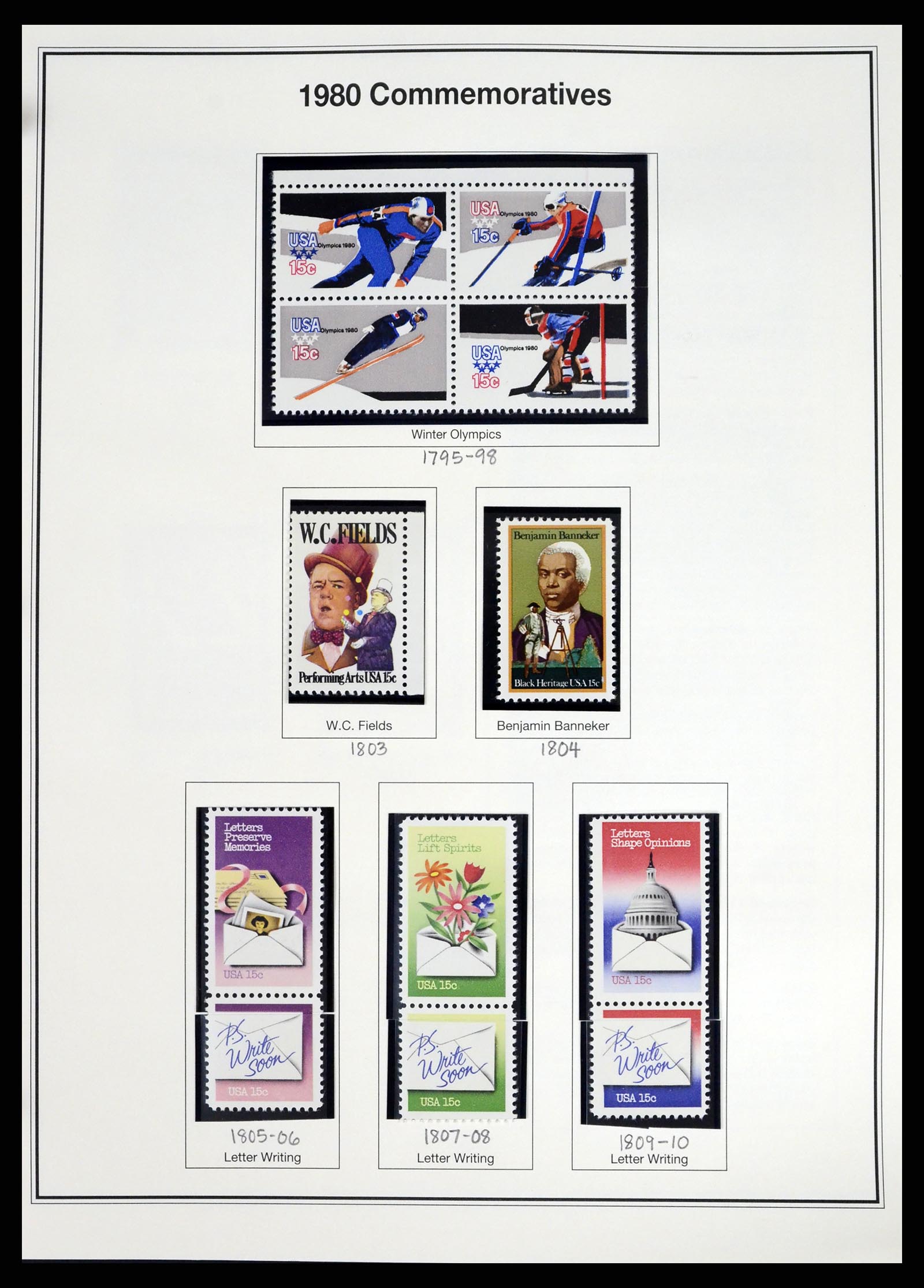37193 051 - Postzegelverzameling 37193 USA 1970-2020!
