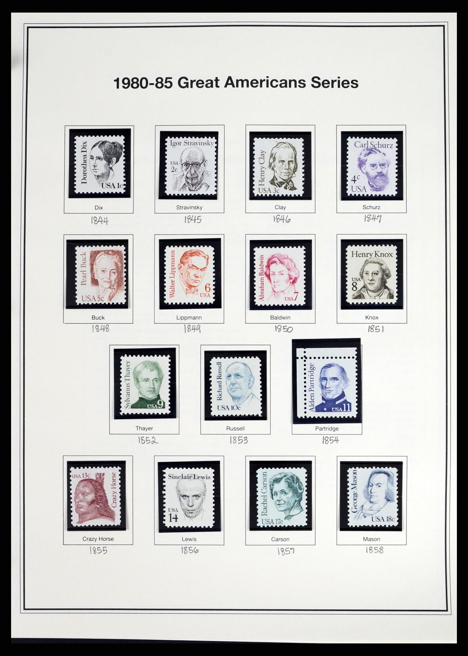 37193 054 - Postzegelverzameling 37193 USA 1970-2020!