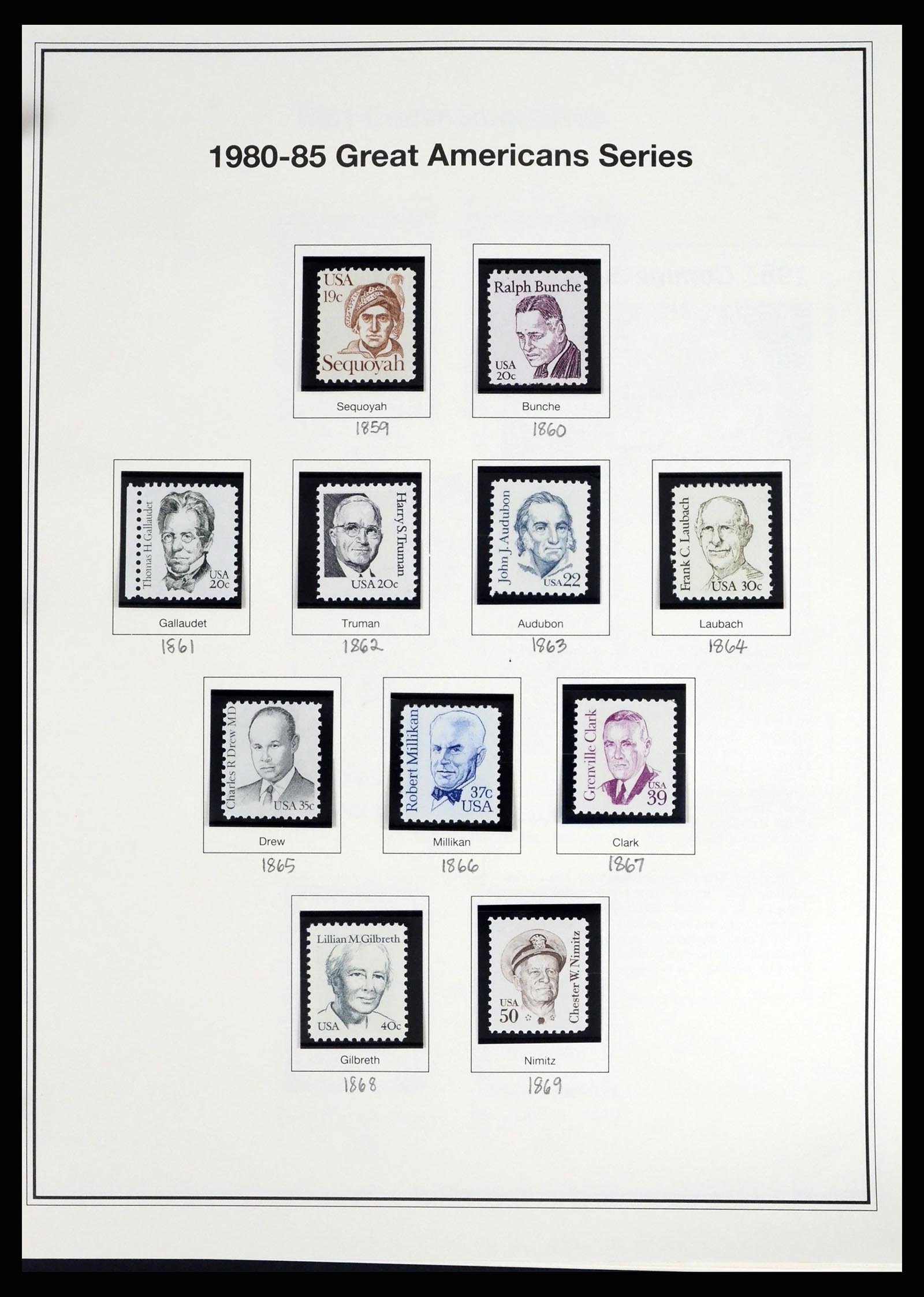 37193 055 - Postzegelverzameling 37193 USA 1970-2020!