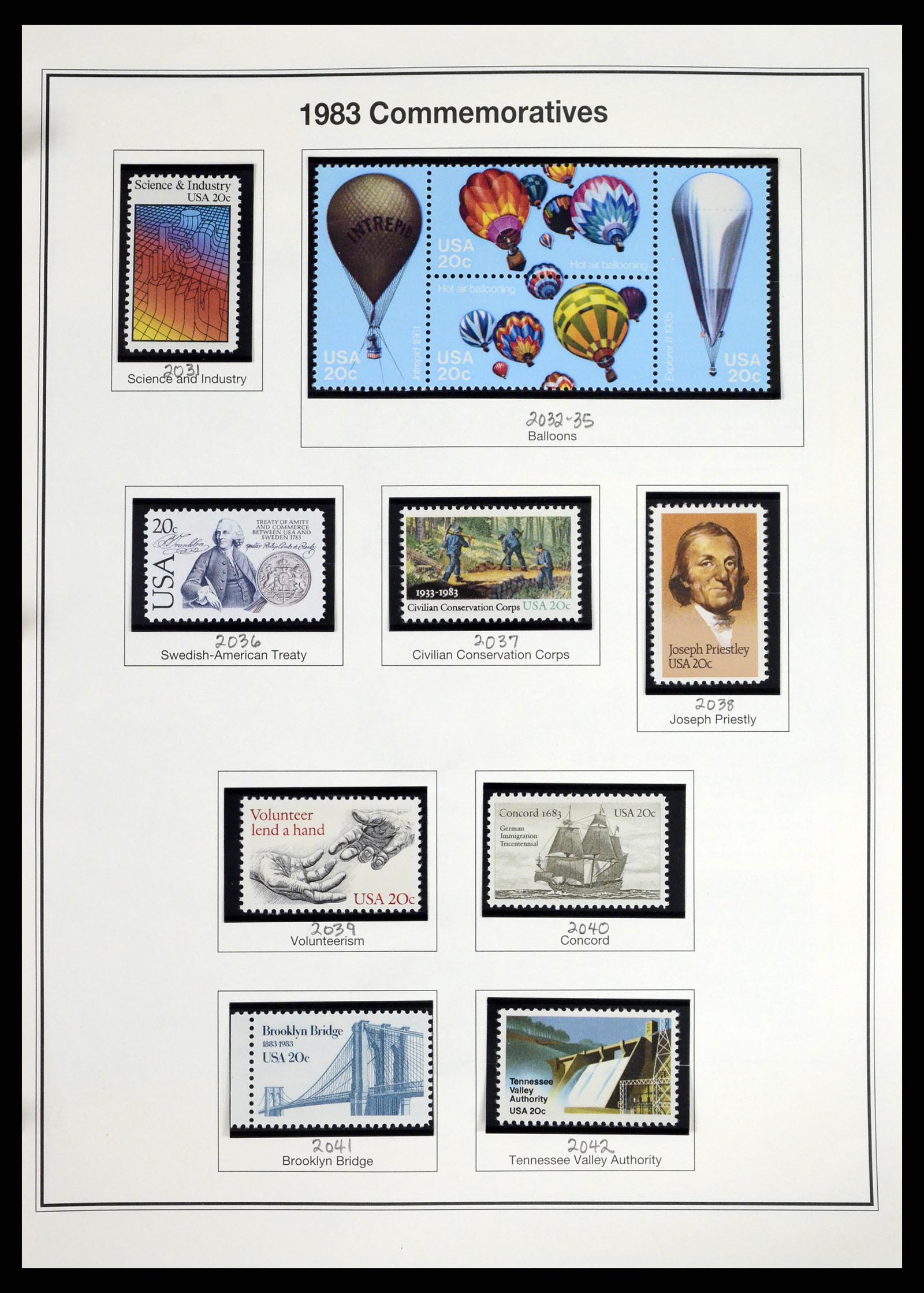 37193 075 - Postzegelverzameling 37193 USA 1970-2020!