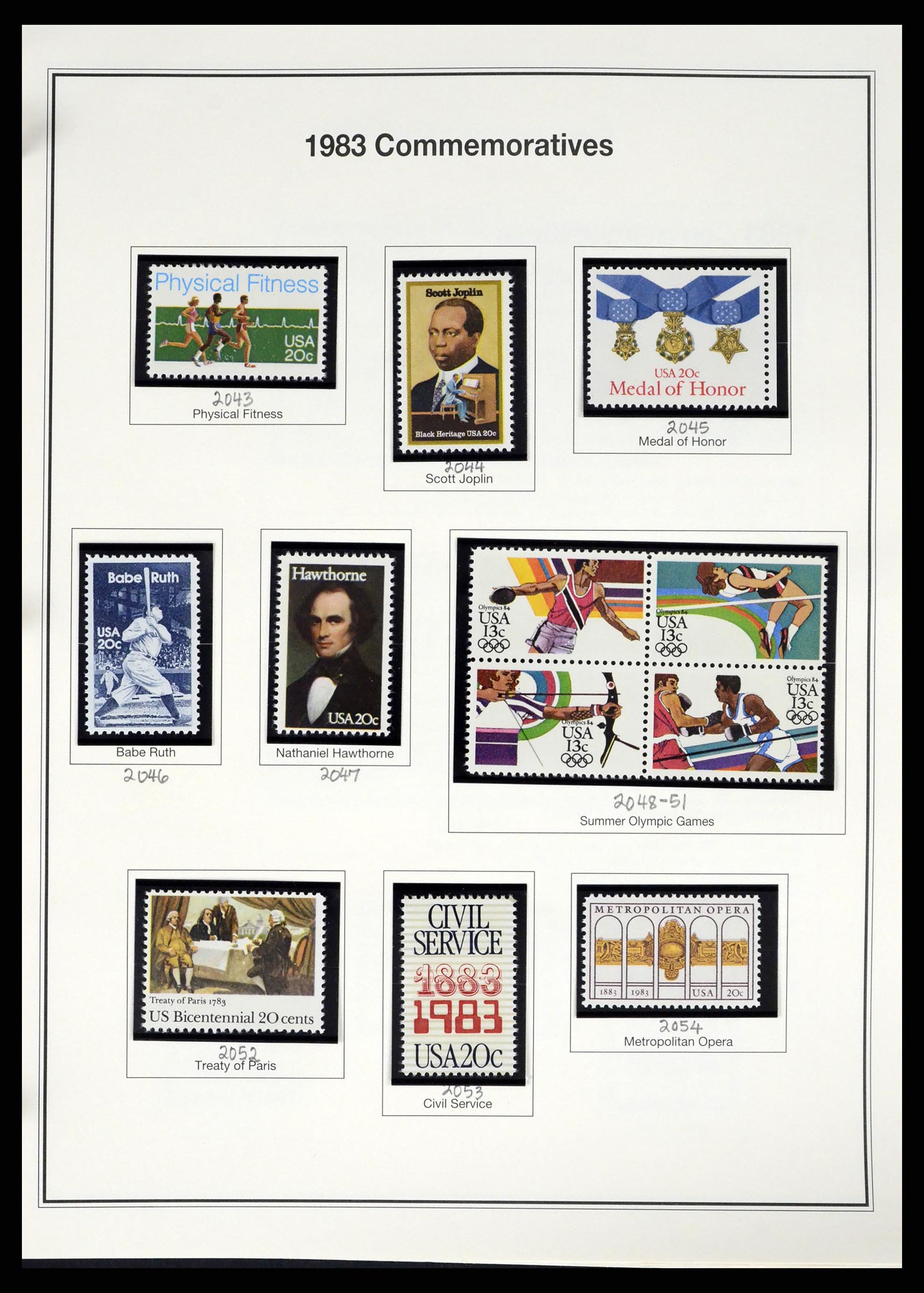 37193 077 - Postzegelverzameling 37193 USA 1970-2020!
