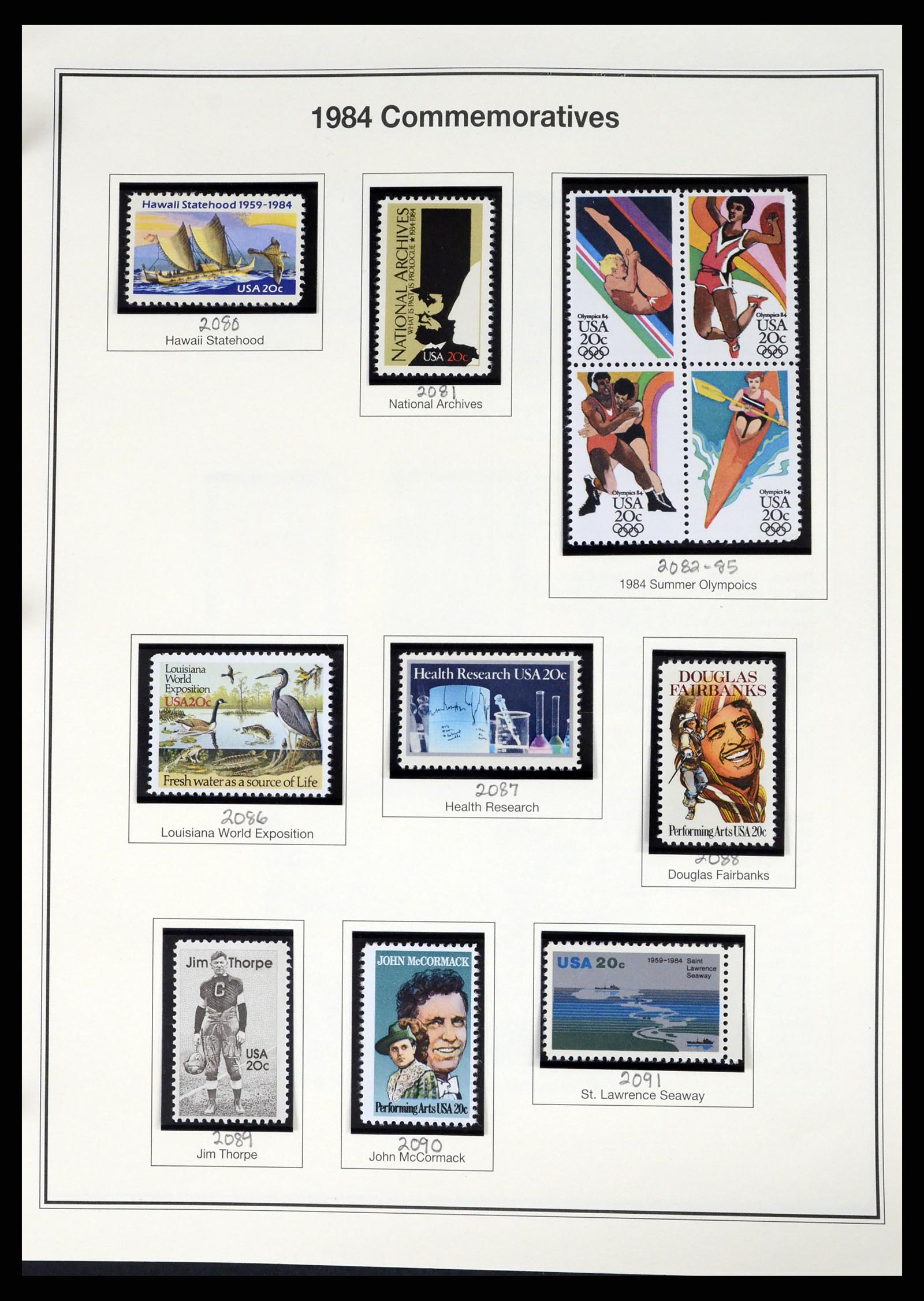 37193 081 - Postzegelverzameling 37193 USA 1970-2020!