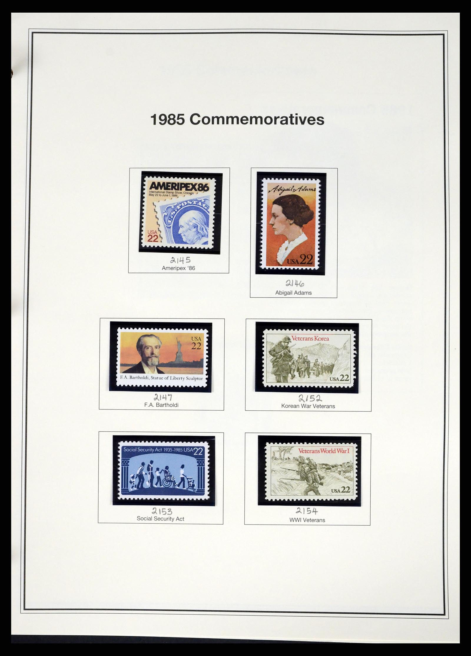 37193 087 - Postzegelverzameling 37193 USA 1970-2020!