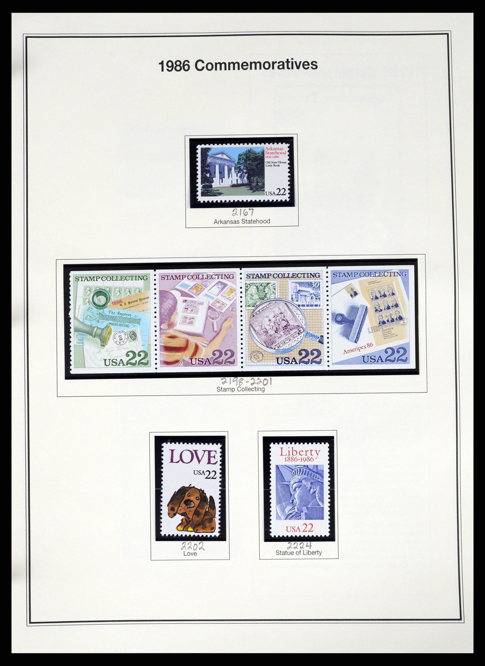 37193 091 - Postzegelverzameling 37193 USA 1970-2020!