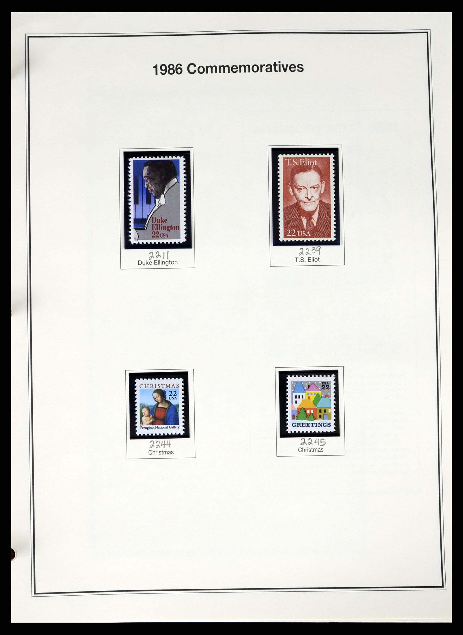 37193 093 - Postzegelverzameling 37193 USA 1970-2020!
