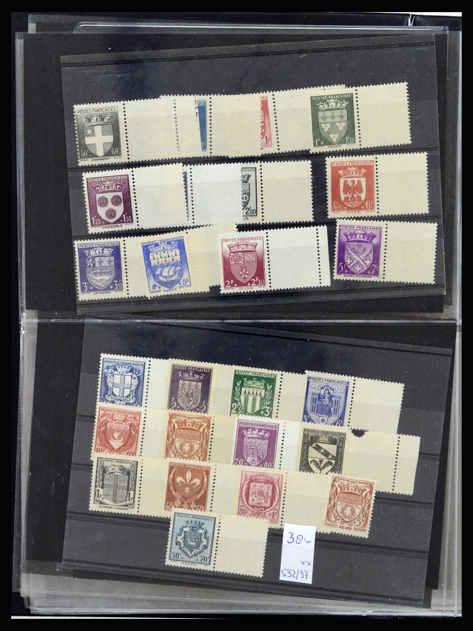 37219 010 - Stamp collection 37219 European countries.