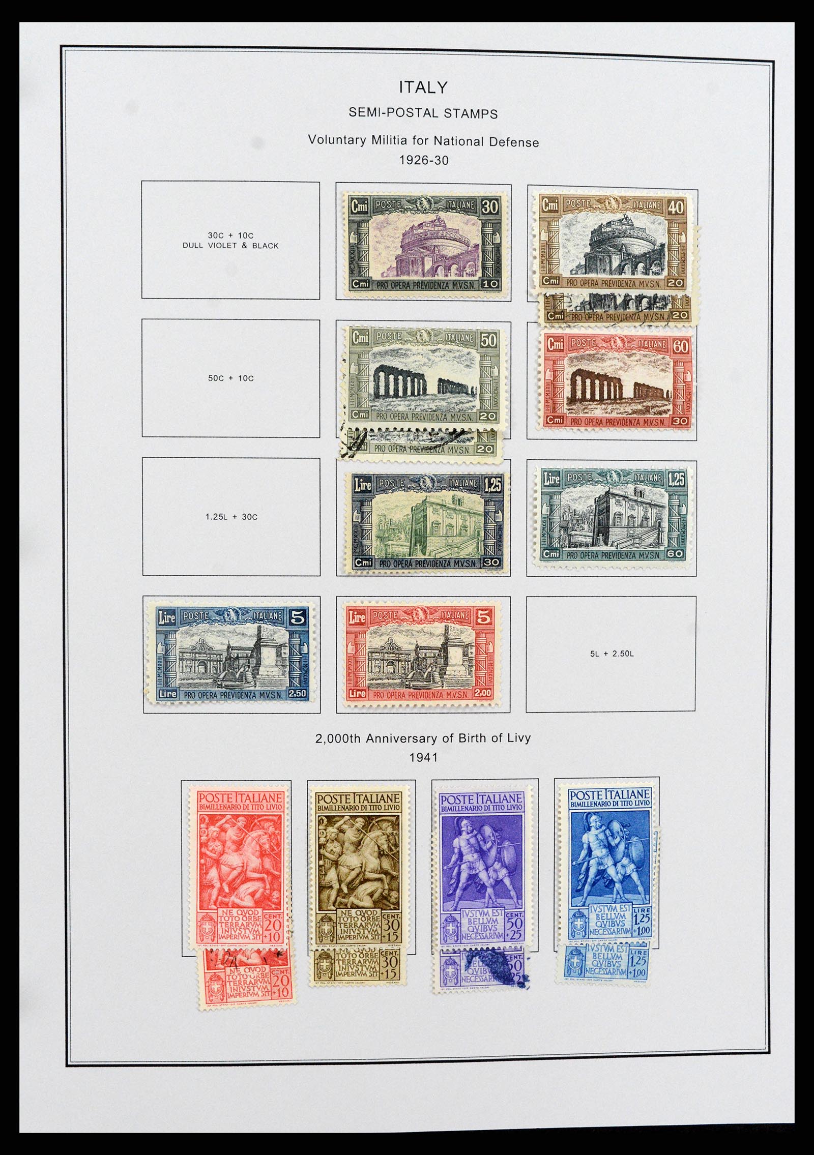37230 198 - Postzegelverzameling 37230 Italië en gebieden 1862-1990.