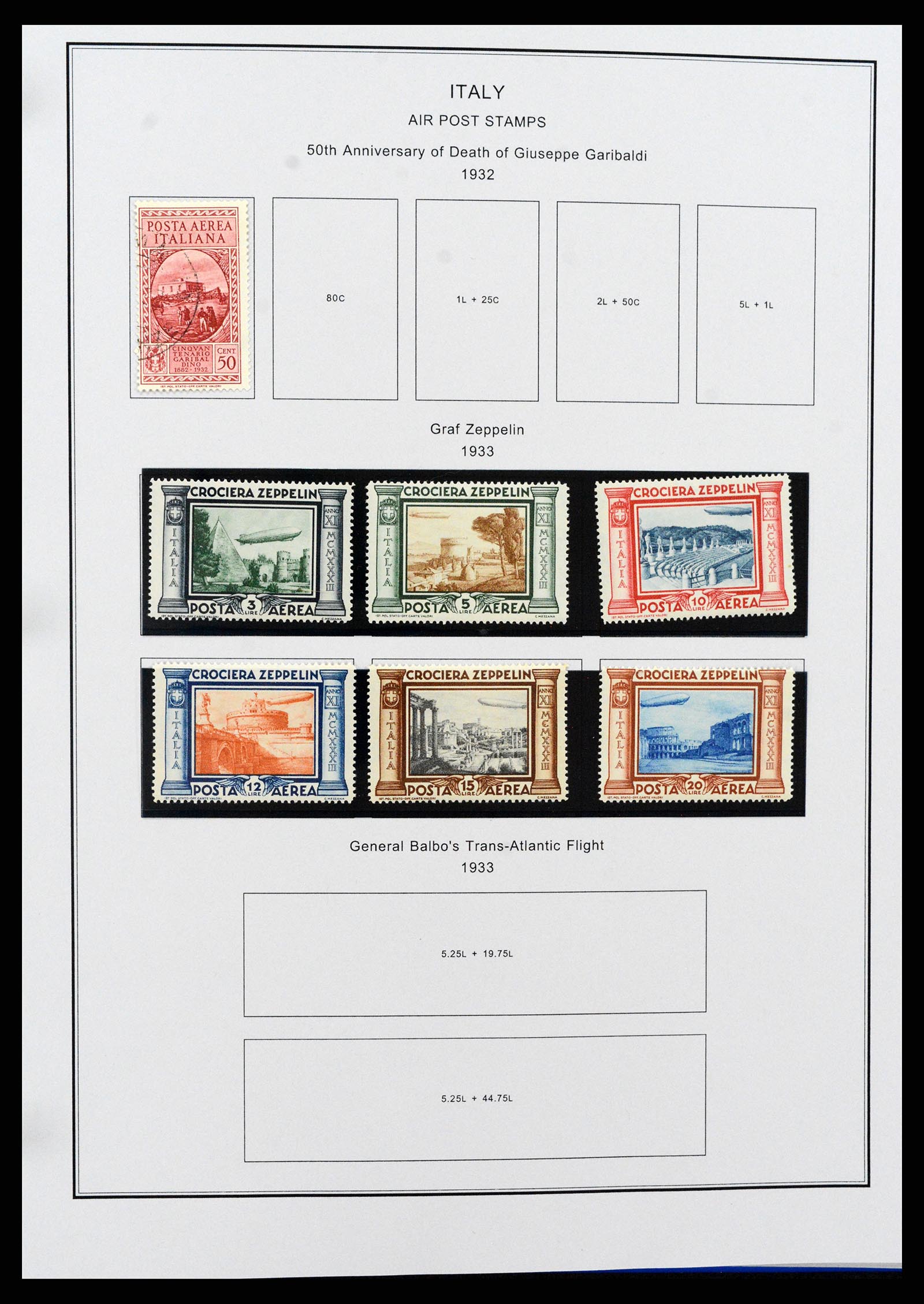 37230 202 - Postzegelverzameling 37230 Italië en gebieden 1862-1990.