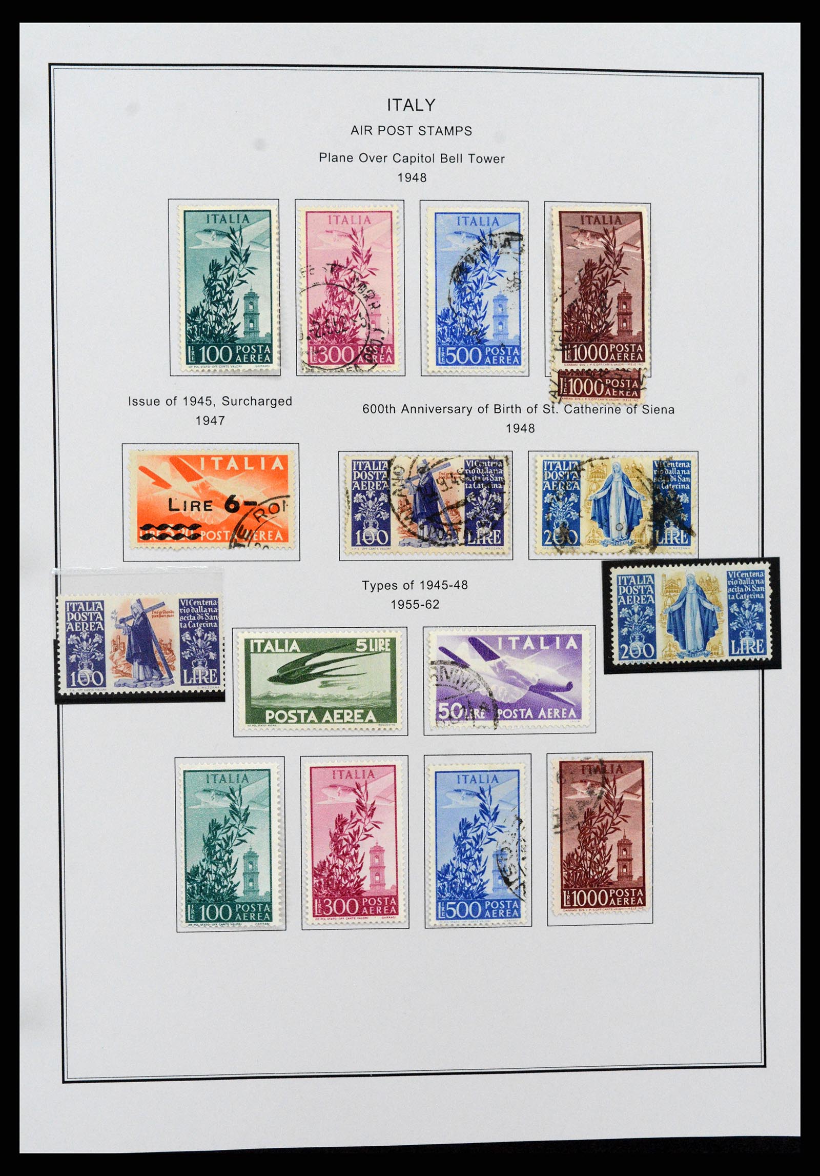 37230 210 - Postzegelverzameling 37230 Italië en gebieden 1862-1990.