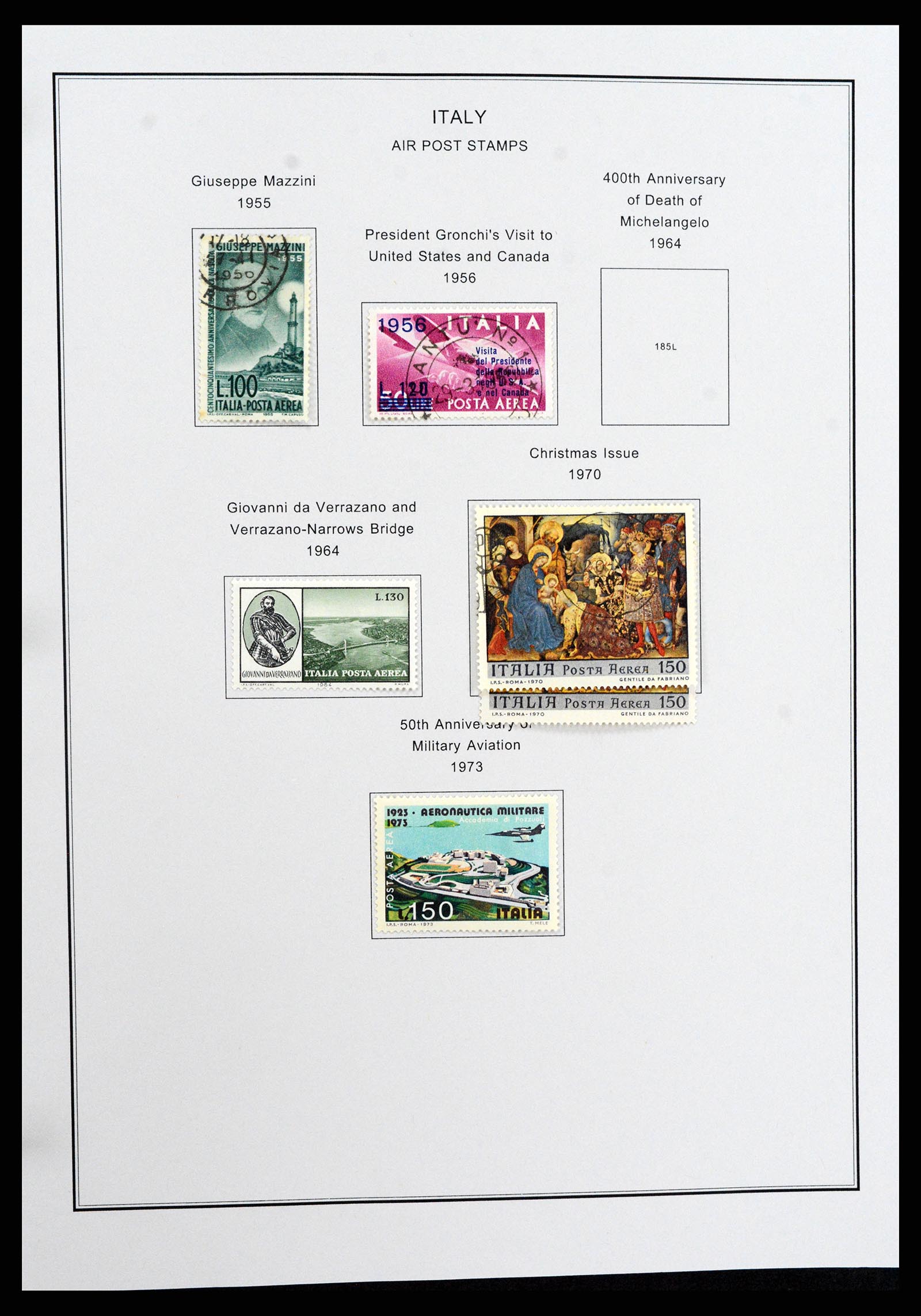 37230 211 - Postzegelverzameling 37230 Italië en gebieden 1862-1990.