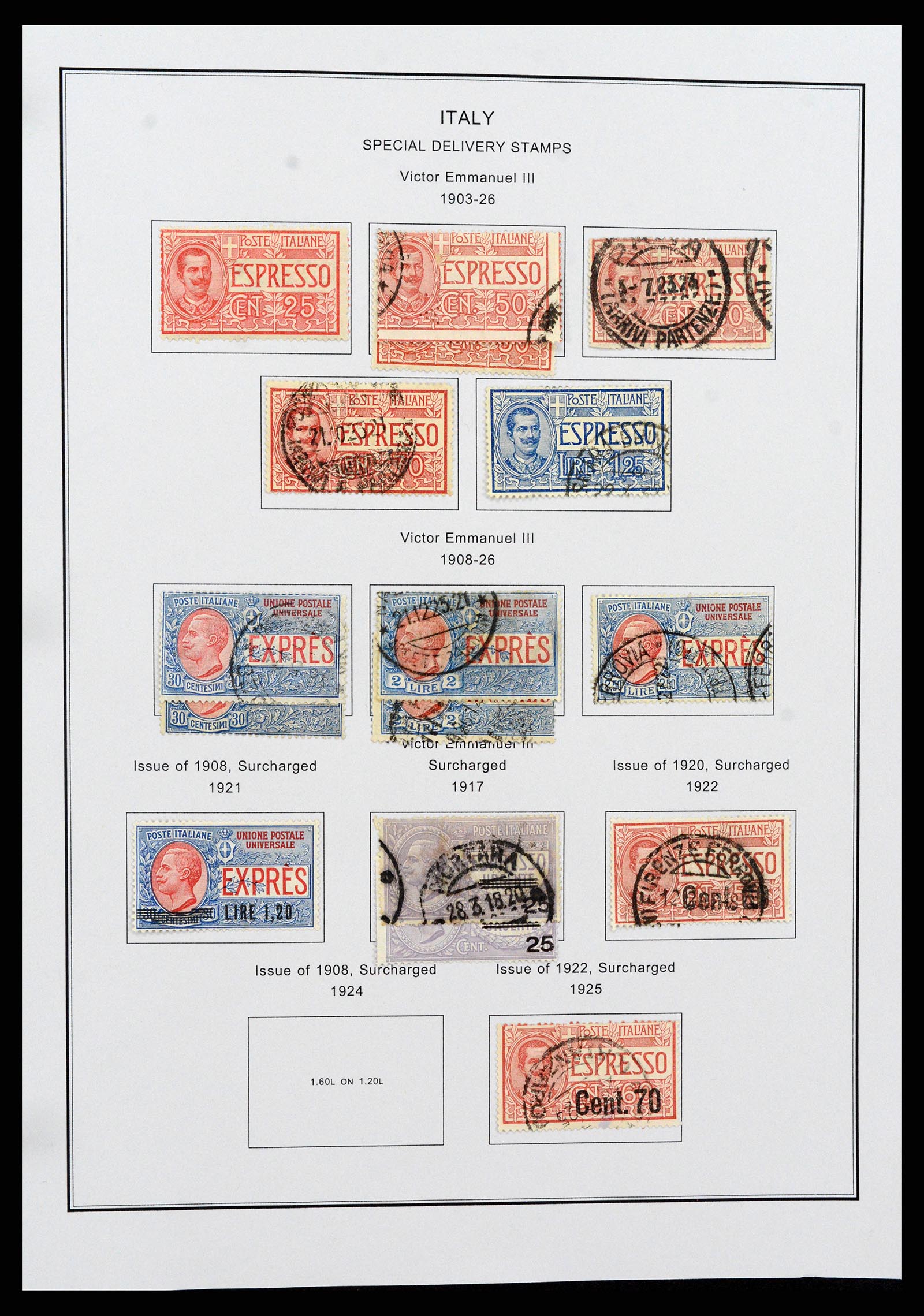37230 216 - Postzegelverzameling 37230 Italië en gebieden 1862-1990.