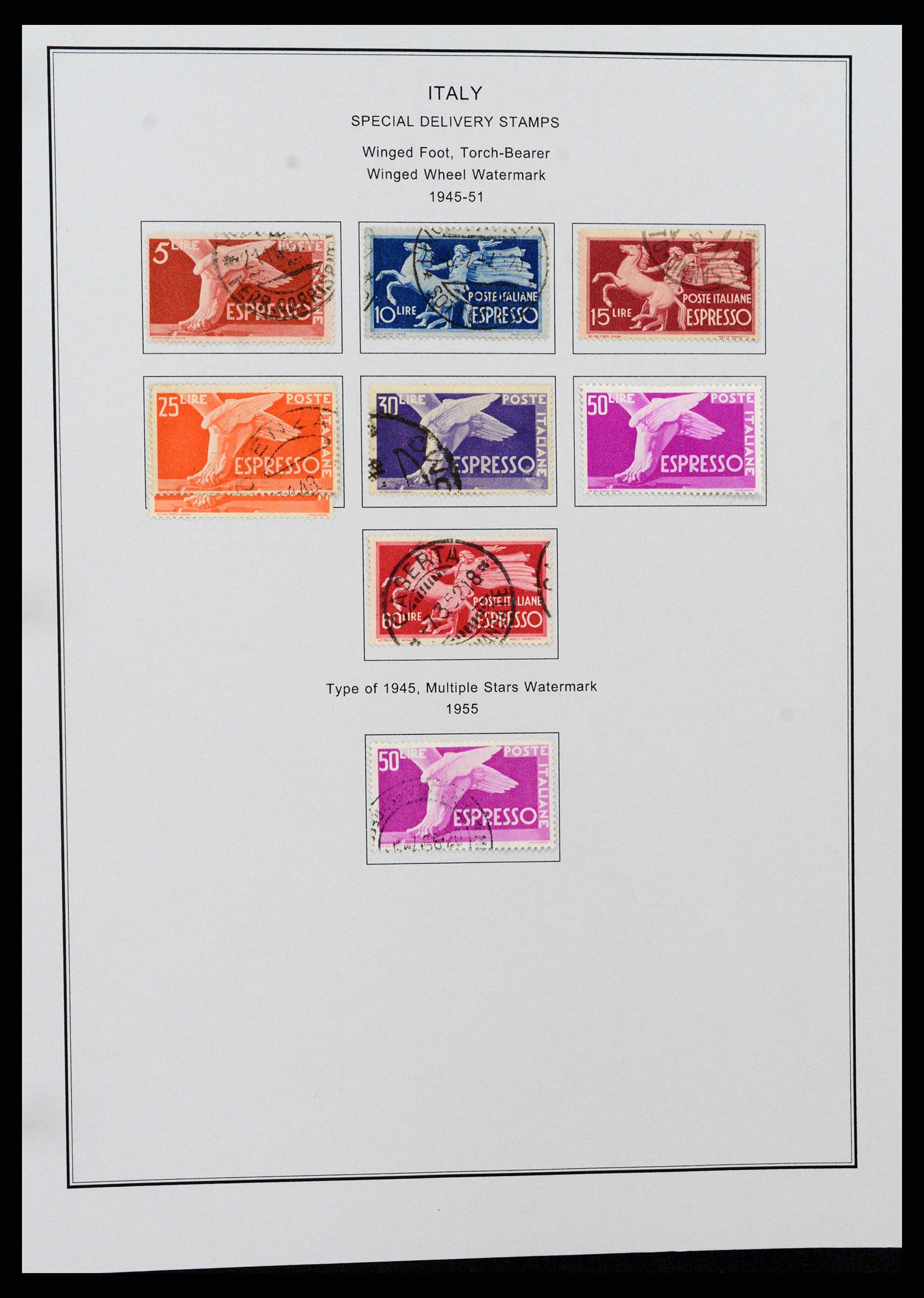 37230 219 - Postzegelverzameling 37230 Italië en gebieden 1862-1990.