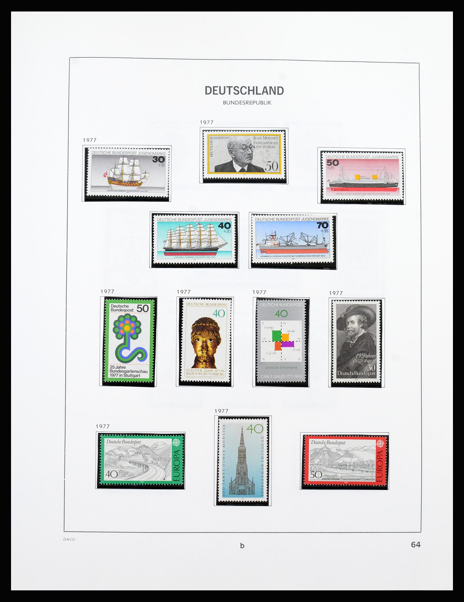37238 061 - Postzegelverzameling 37238 Bundespost 1949-1996.