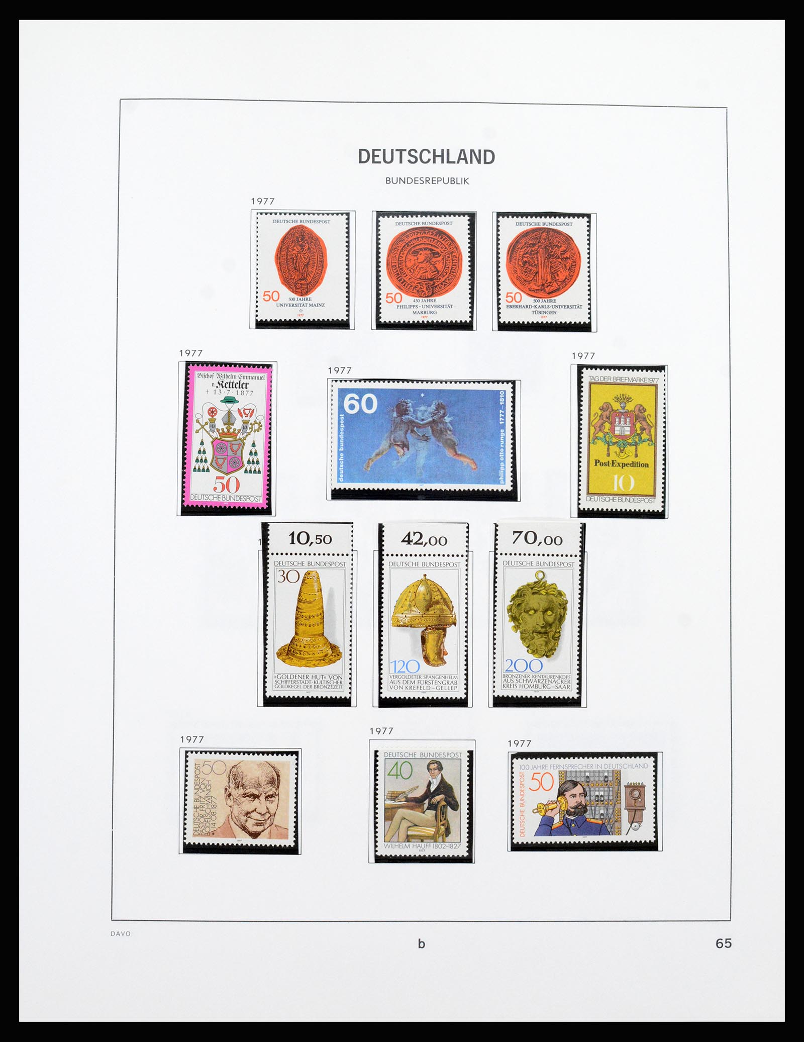 37238 062 - Postzegelverzameling 37238 Bundespost 1949-1996.