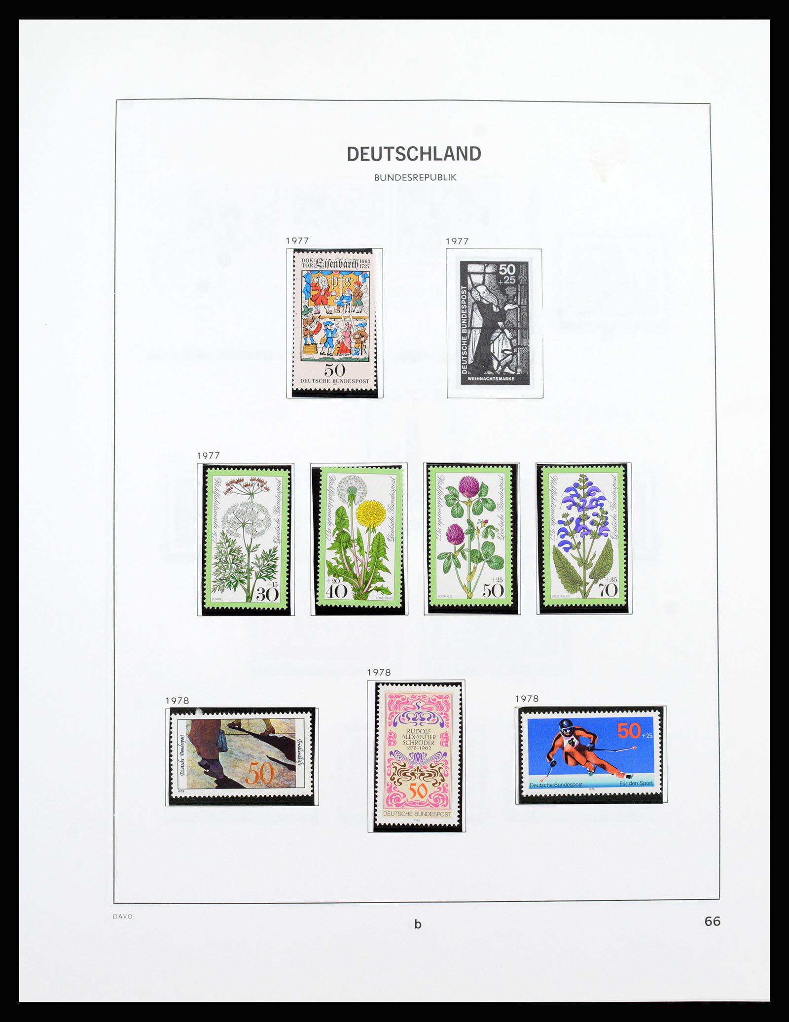 37238 063 - Postzegelverzameling 37238 Bundespost 1949-1996.
