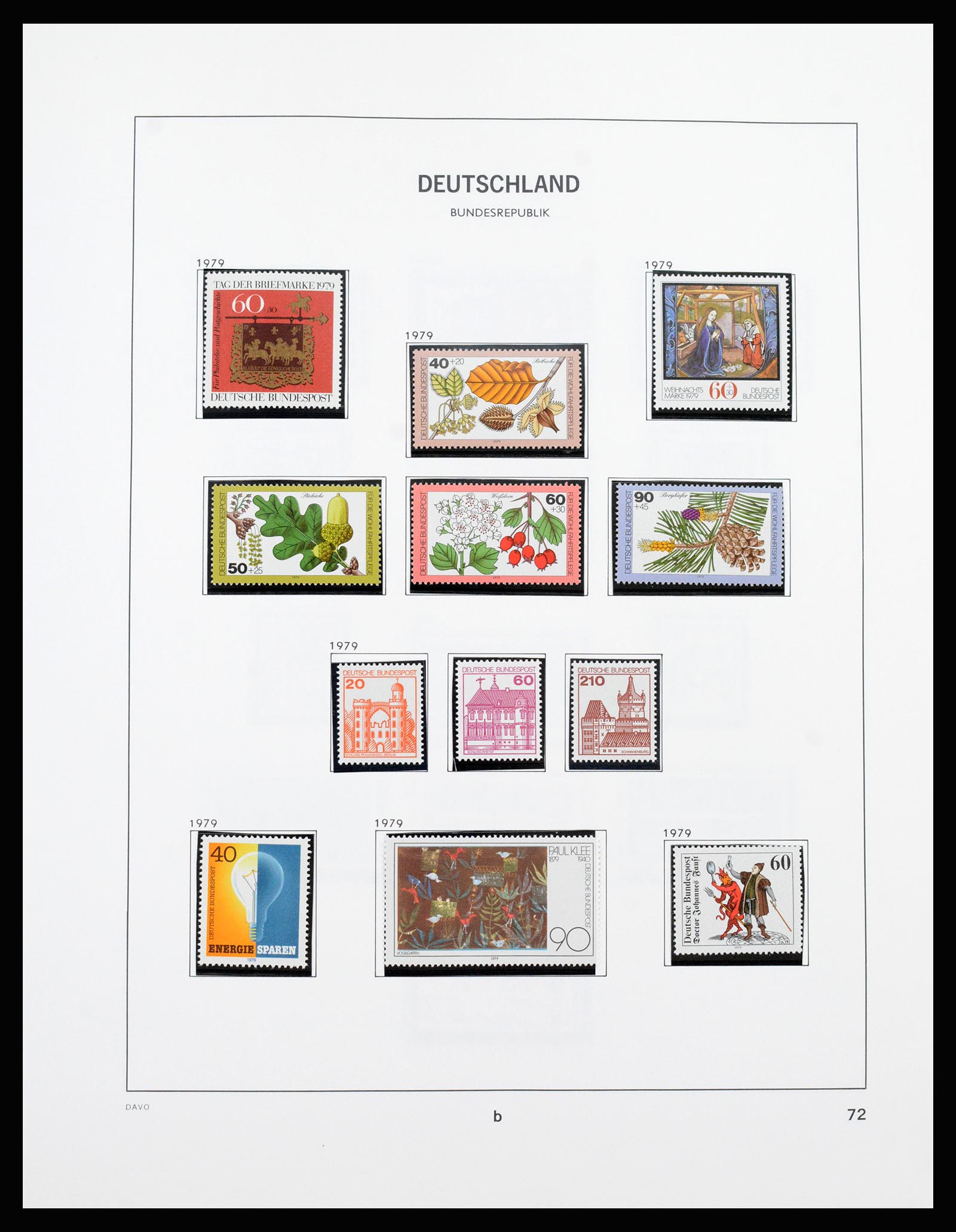 37238 069 - Postzegelverzameling 37238 Bundespost 1949-1996.