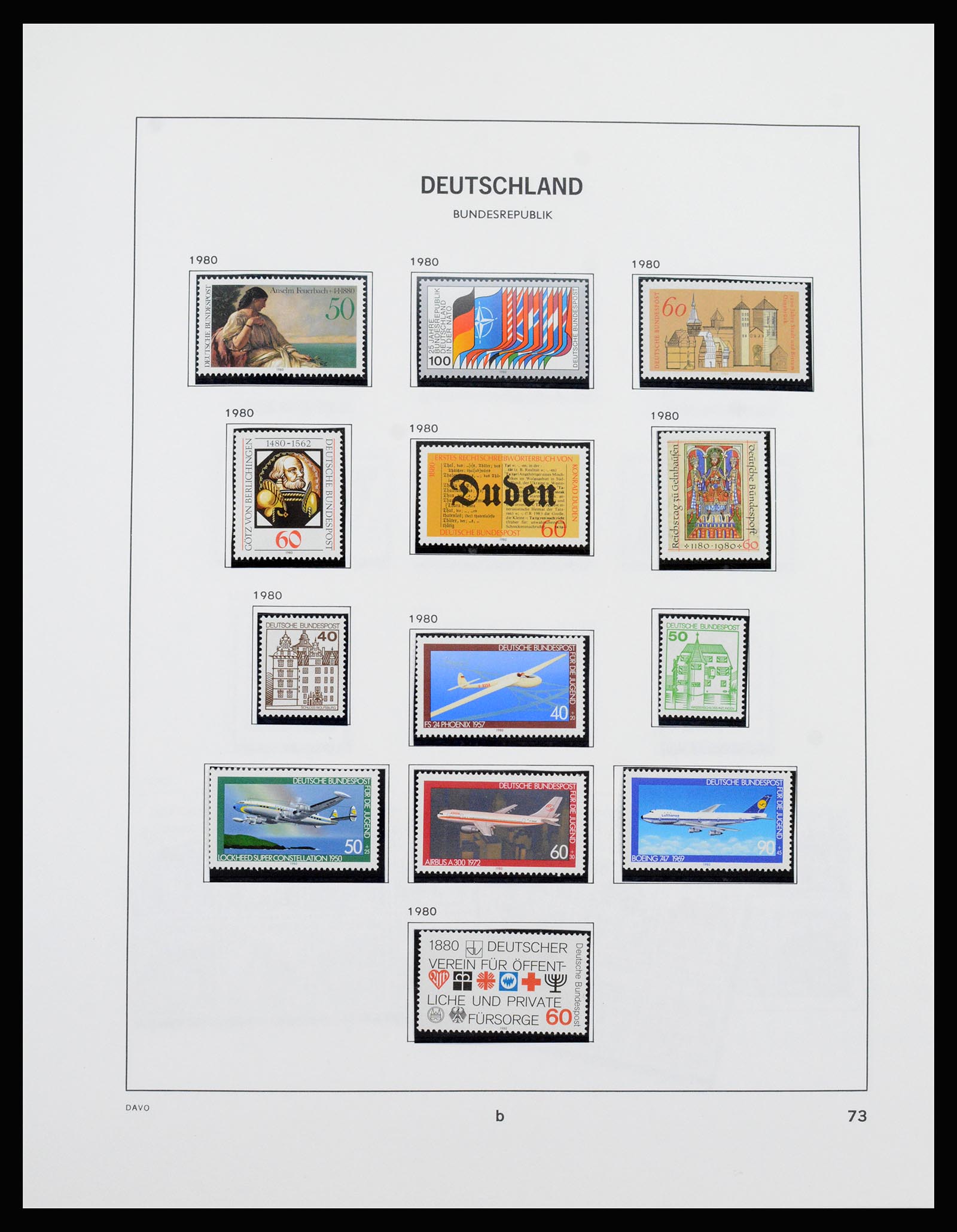 37238 070 - Postzegelverzameling 37238 Bundespost 1949-1996.
