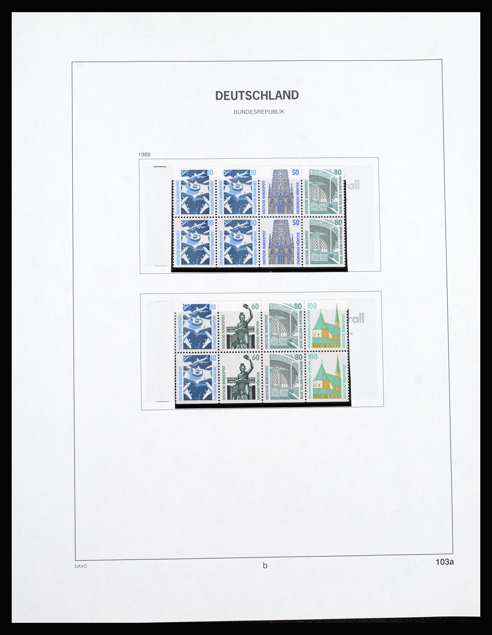 37238 101 - Postzegelverzameling 37238 Bundespost 1949-1996.