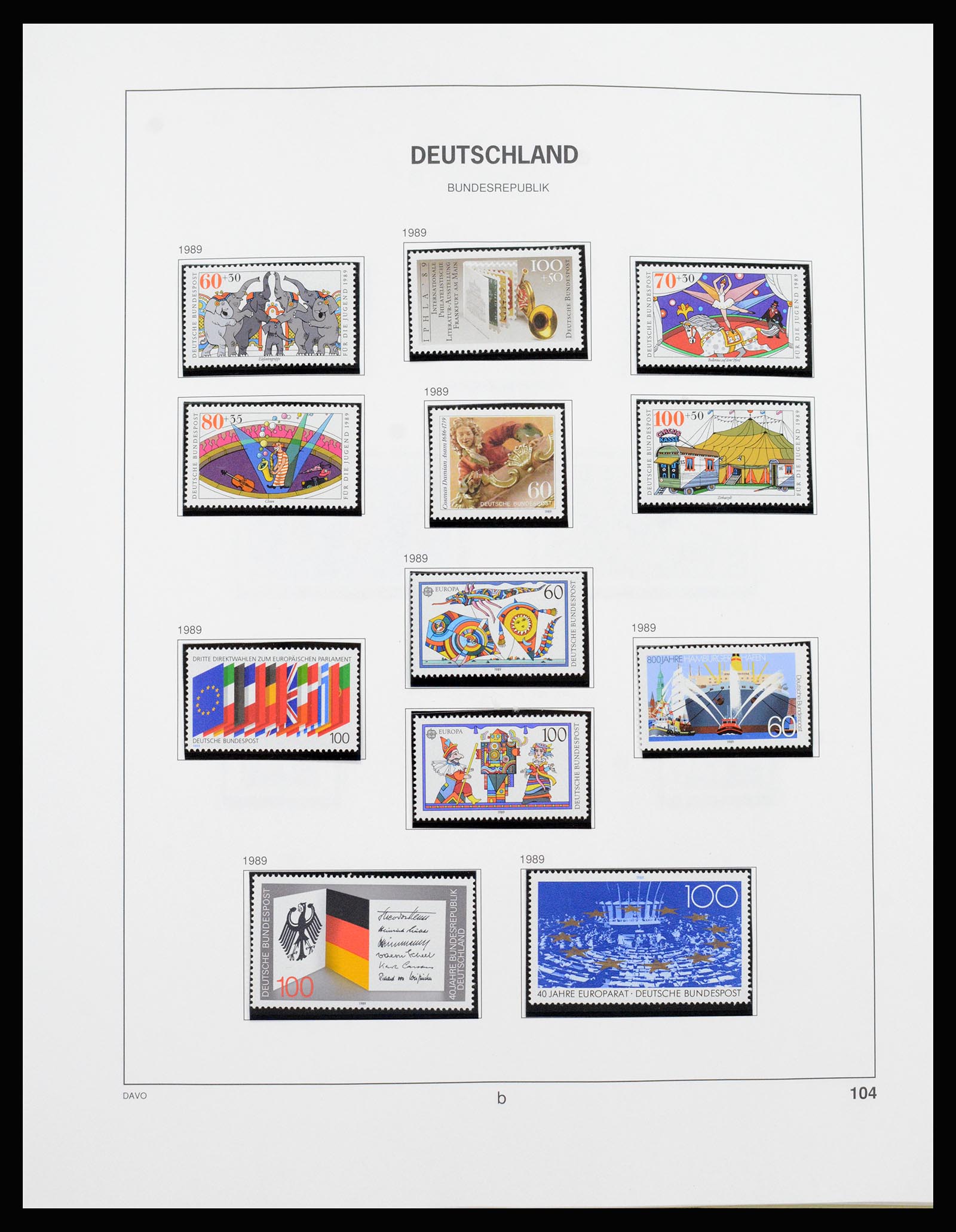 37238 102 - Postzegelverzameling 37238 Bundespost 1949-1996.