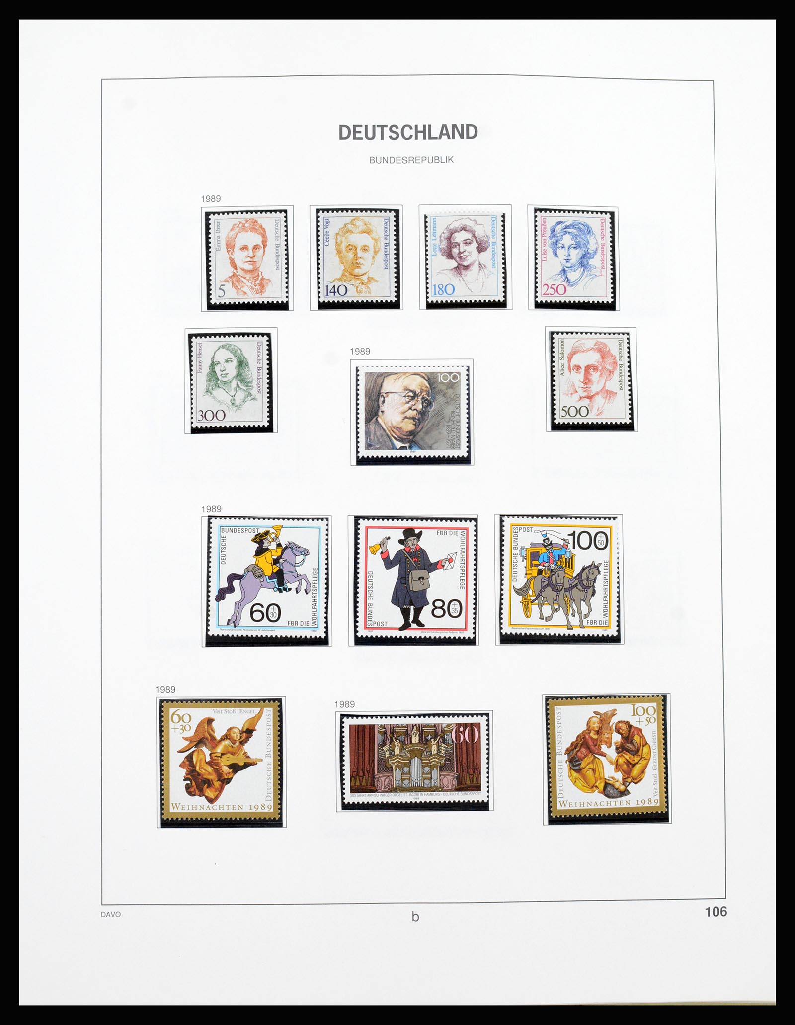 37238 104 - Postzegelverzameling 37238 Bundespost 1949-1996.