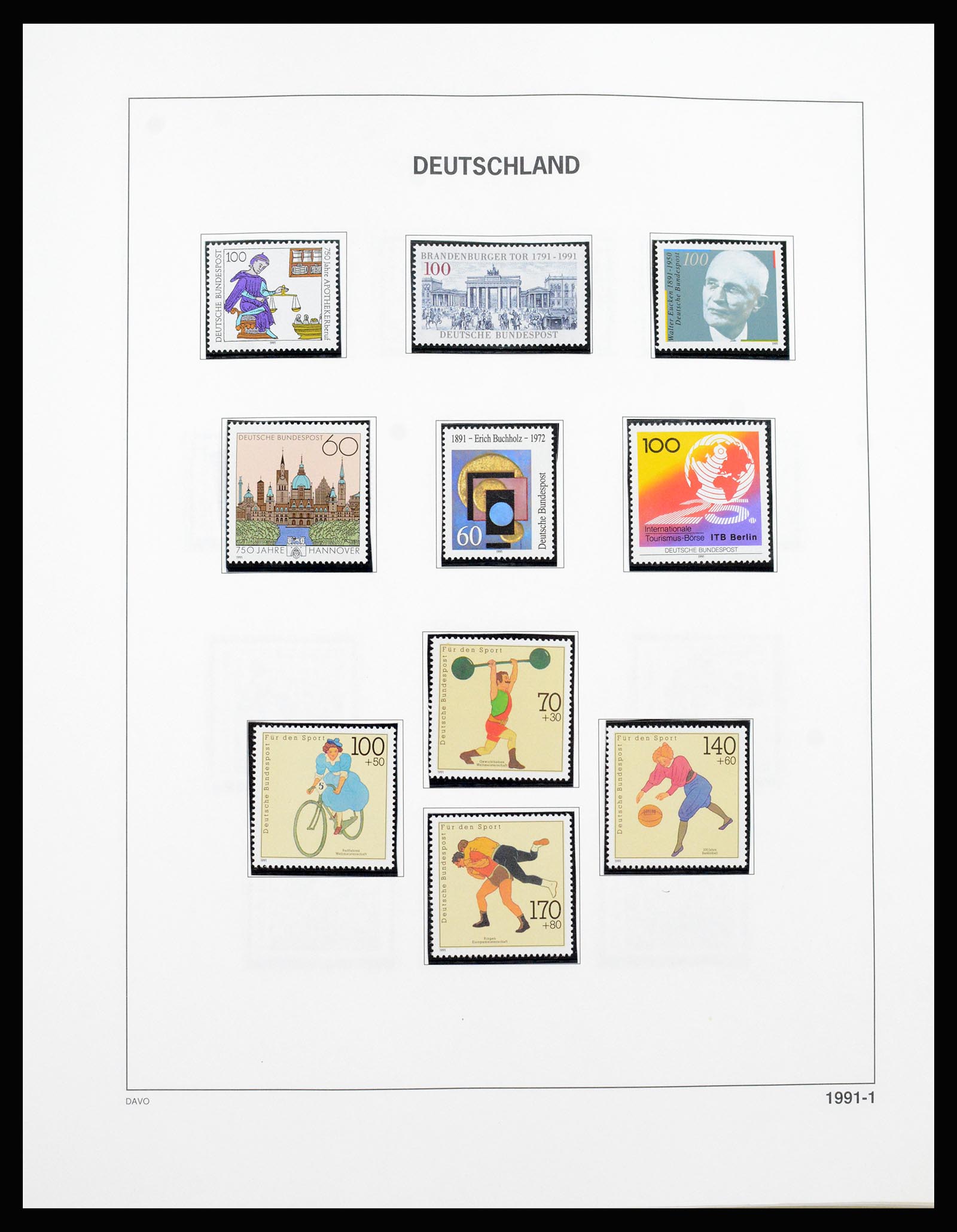 37238 109 - Postzegelverzameling 37238 Bundespost 1949-1996.