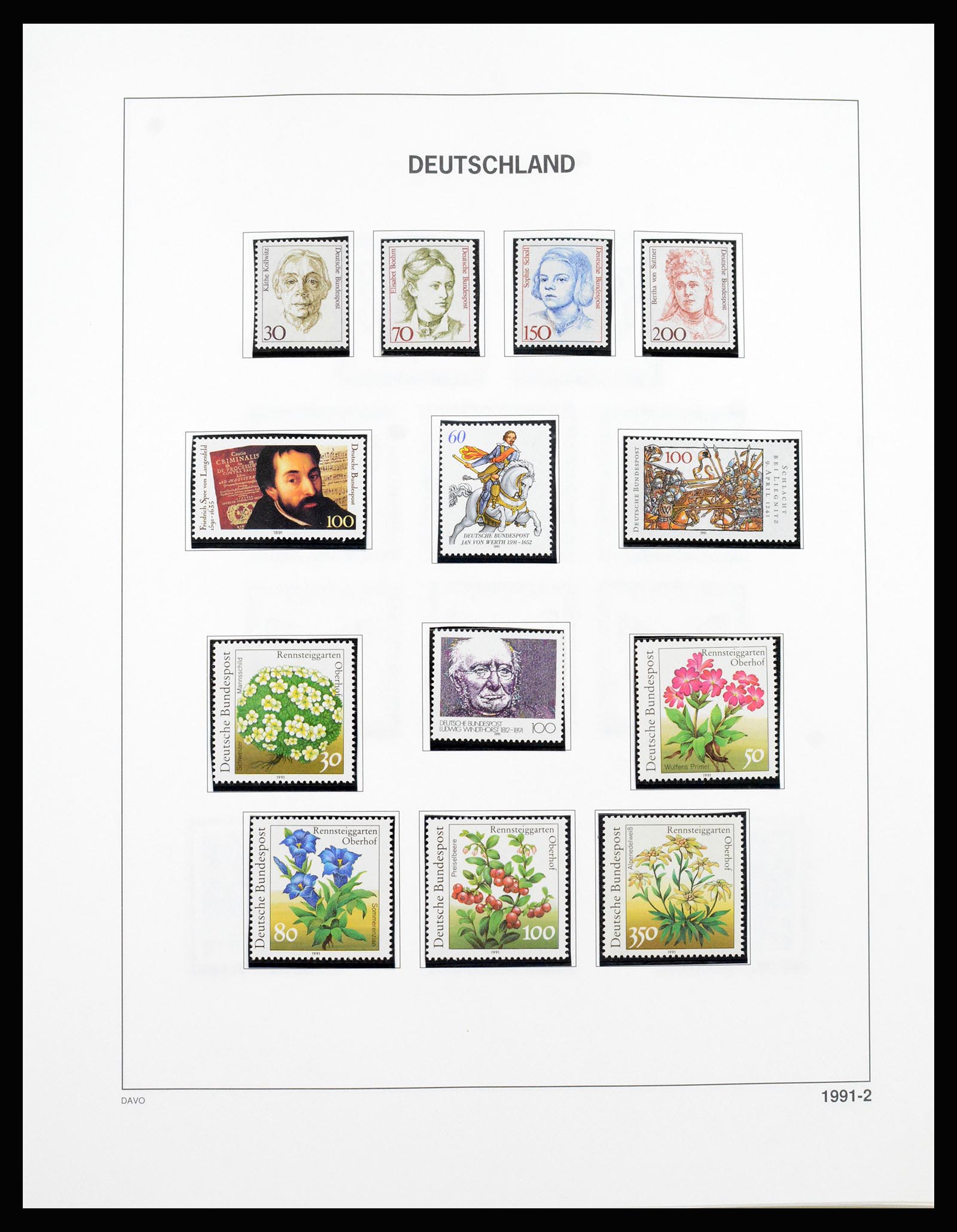 37238 110 - Postzegelverzameling 37238 Bundespost 1949-1996.
