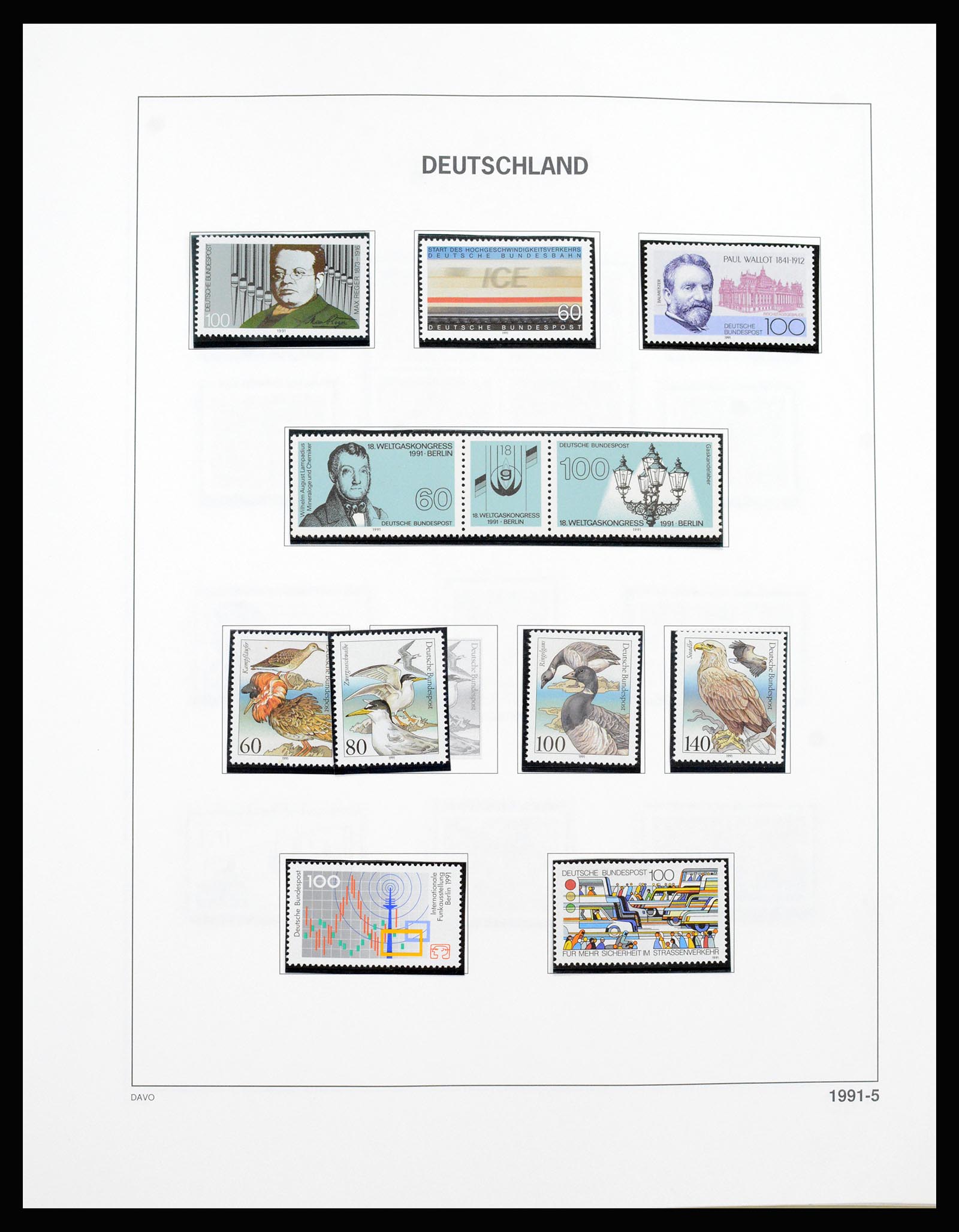 37238 114 - Postzegelverzameling 37238 Bundespost 1949-1996.