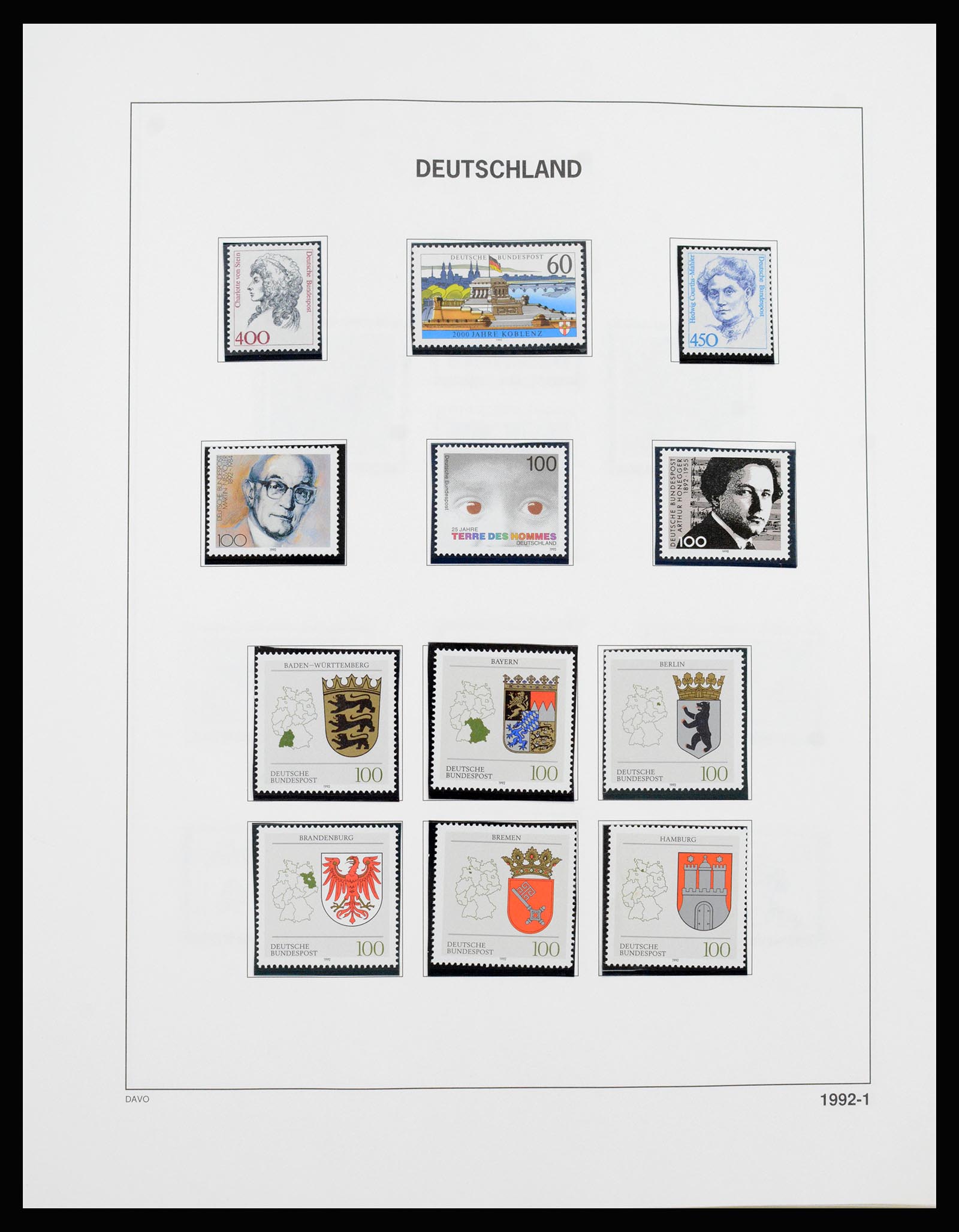 37238 118 - Postzegelverzameling 37238 Bundespost 1949-1996.