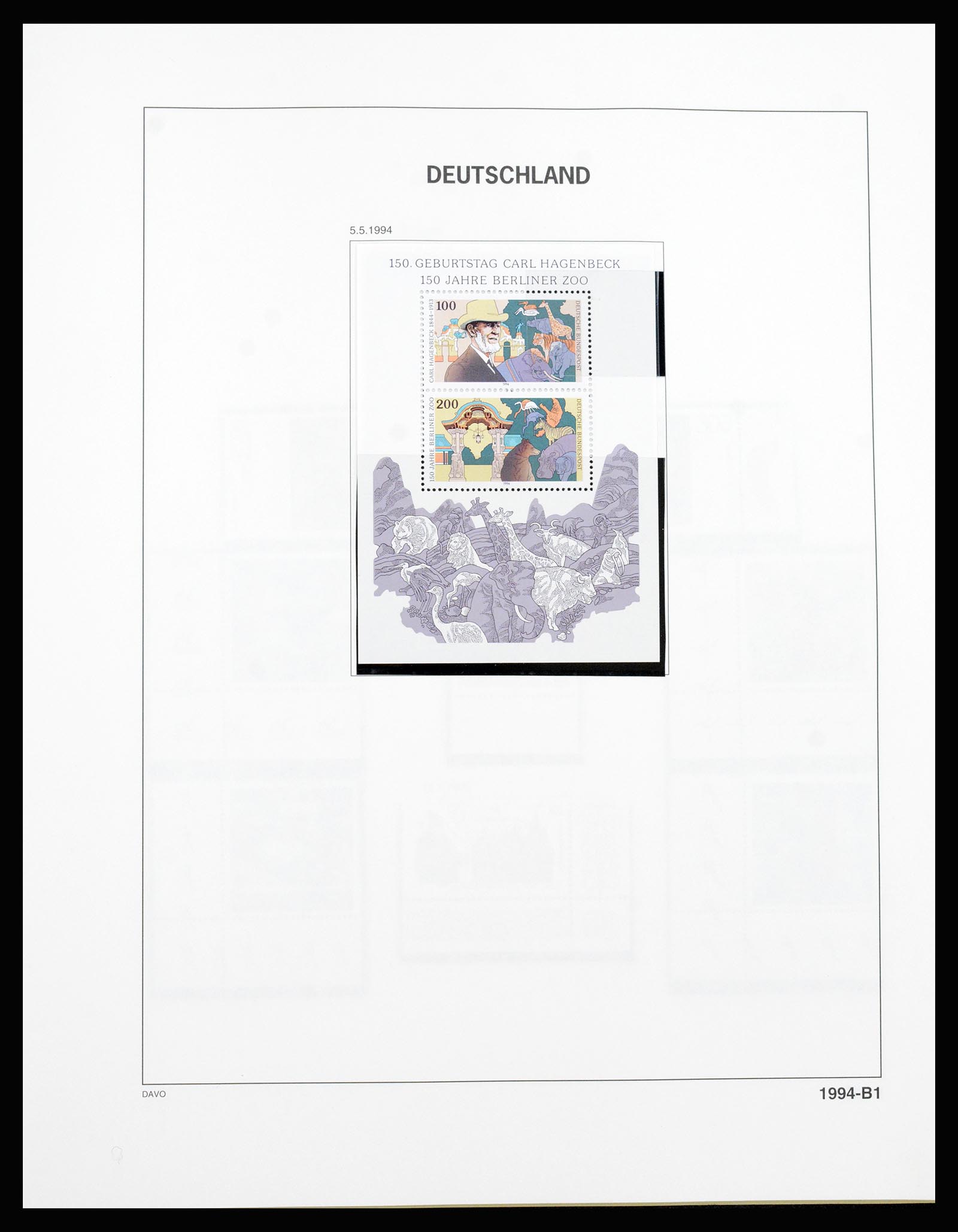 37238 136 - Postzegelverzameling 37238 Bundespost 1949-1996.