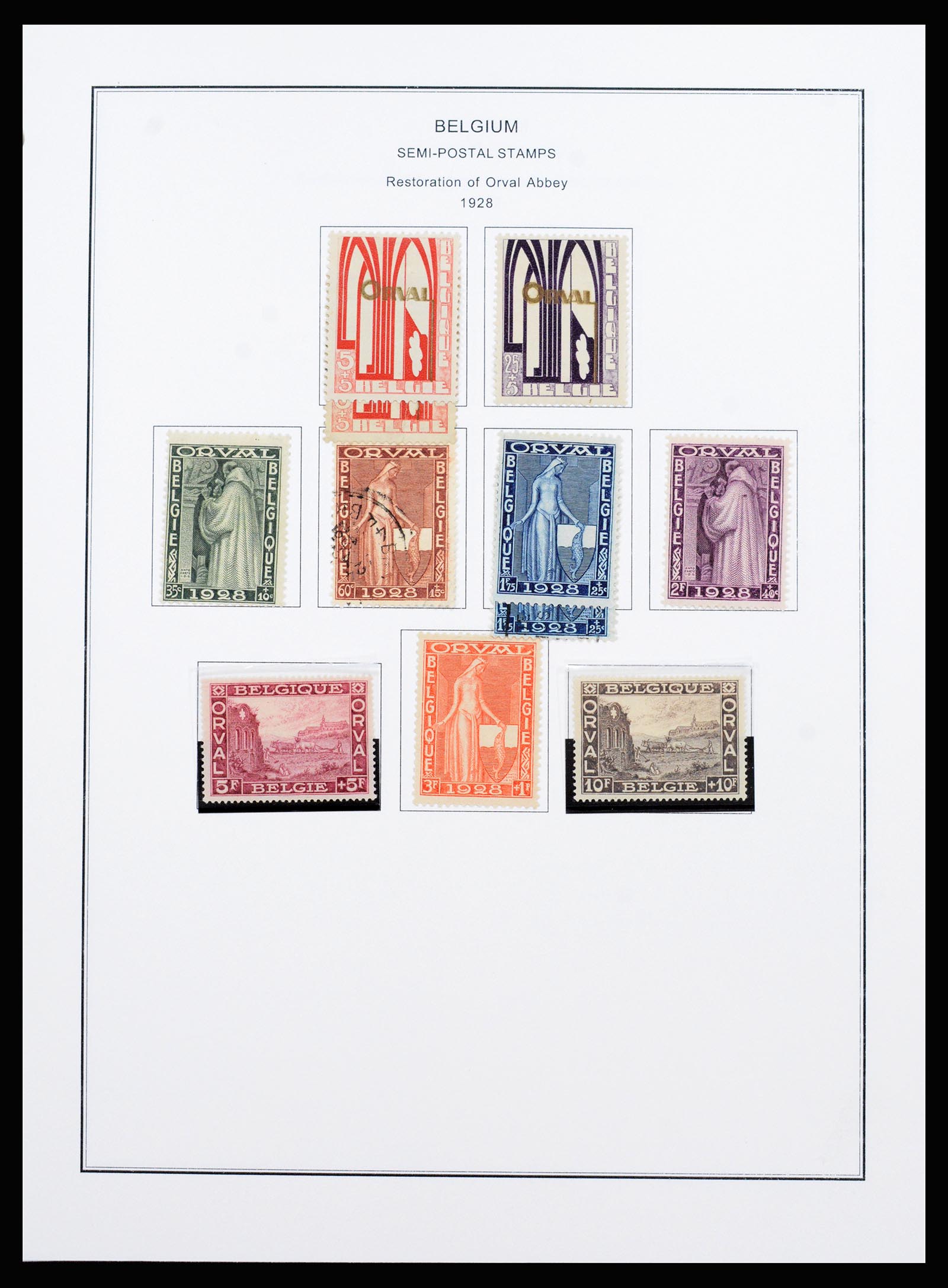 37240 082 - Postzegelverzameling 37240 België 1849-1996.